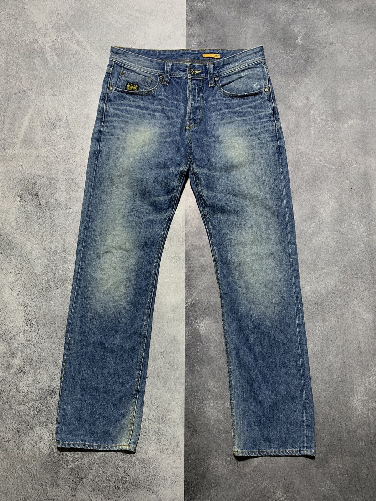 G-Star × Vintage Vintage G-star RAW denim jeans streetwear style size 33x32 Size US 33 - 1 Thumbnail