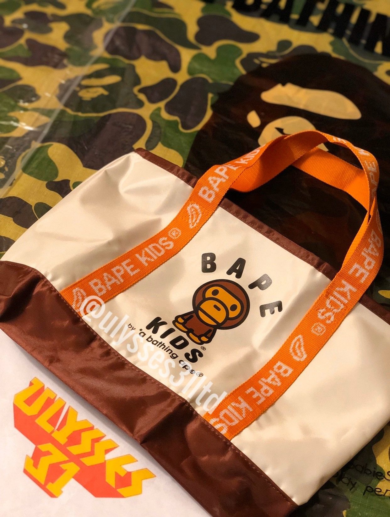 Bape Bape Baby Milo Tote Size ONE SIZE - 4 Thumbnail