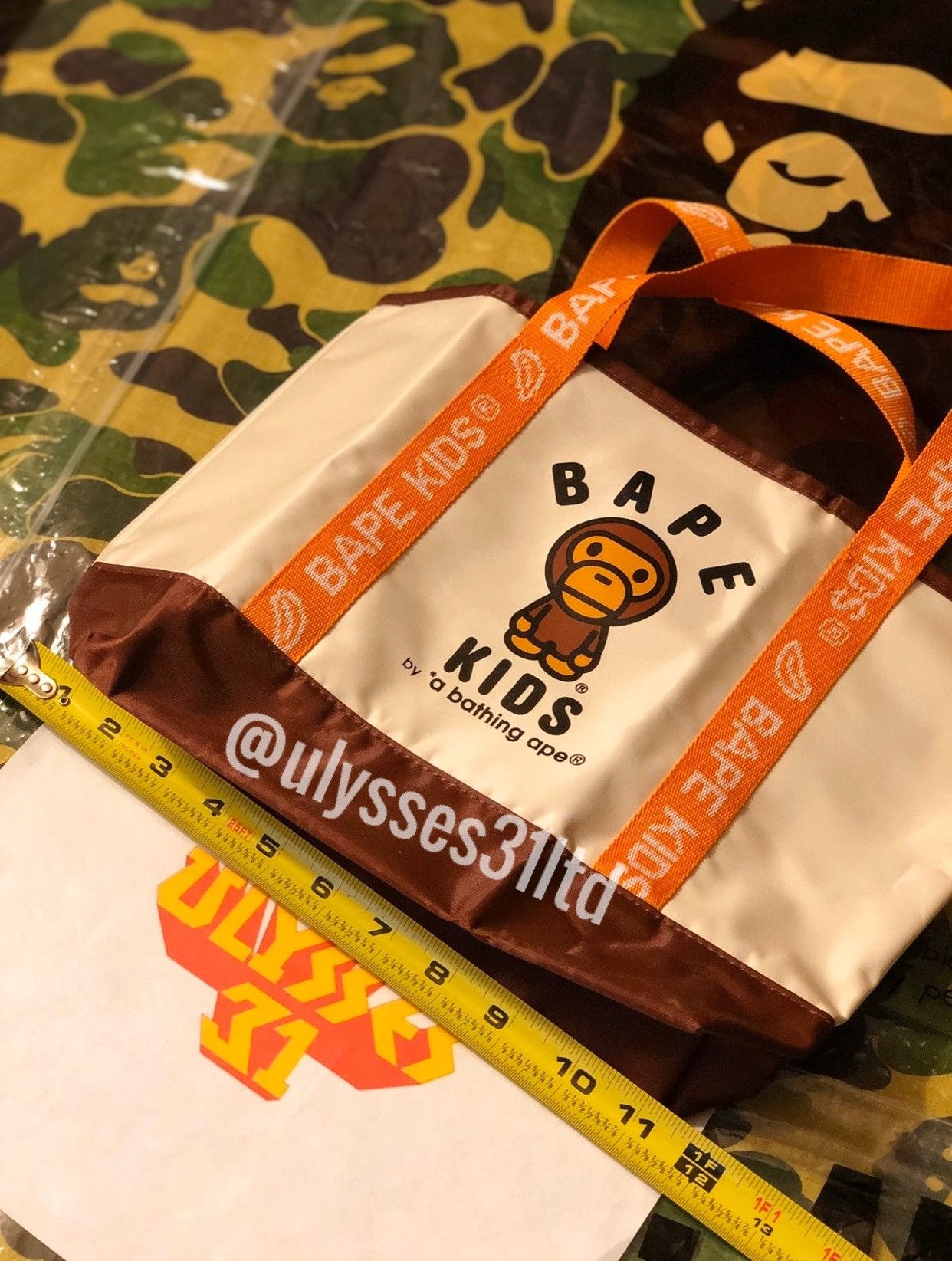 Bape Bape Baby Milo Tote Size ONE SIZE - 2 Thumbnail
