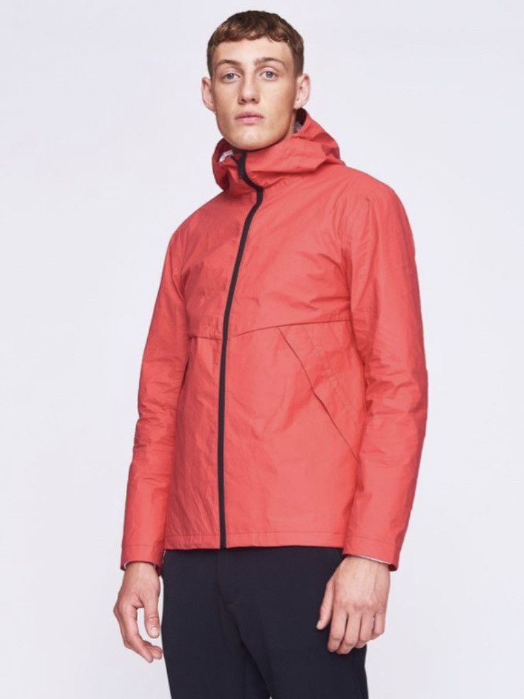 ELVINE Elvine Toby Shell Tyvek Jacket in Coral Size US M / EU 48-50 / 2 - 1 Thumbnail