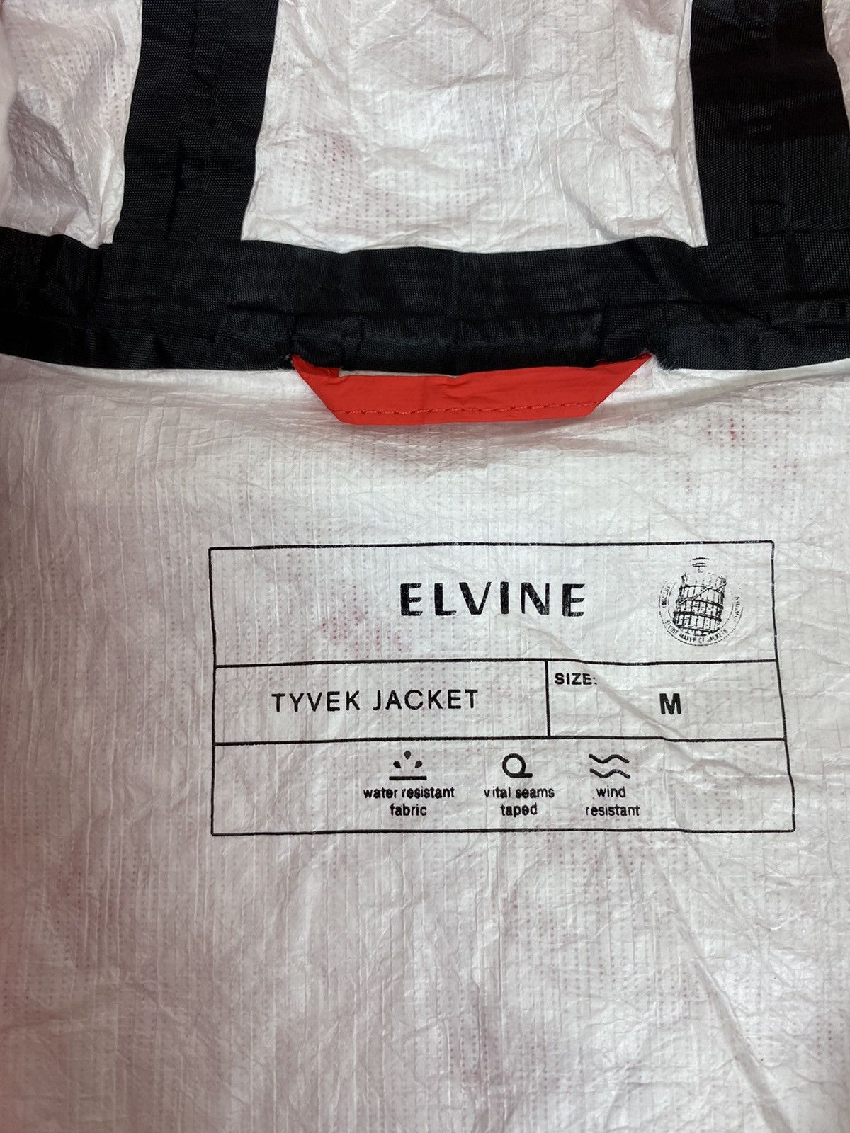 ELVINE Elvine Toby Shell Tyvek Jacket in Coral Size US M / EU 48-50 / 2 - 9 Thumbnail