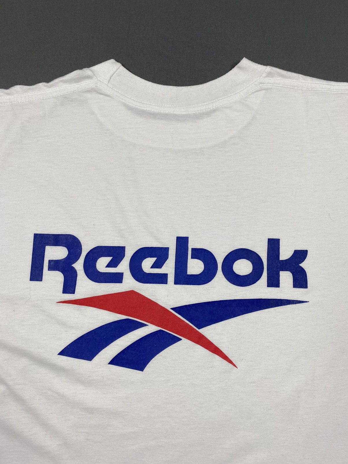 Reebok 1990’s Vintage Reebok Back Logo Boxy Tee Size US L / EU 52-54 / 3 - 6 Thumbnail