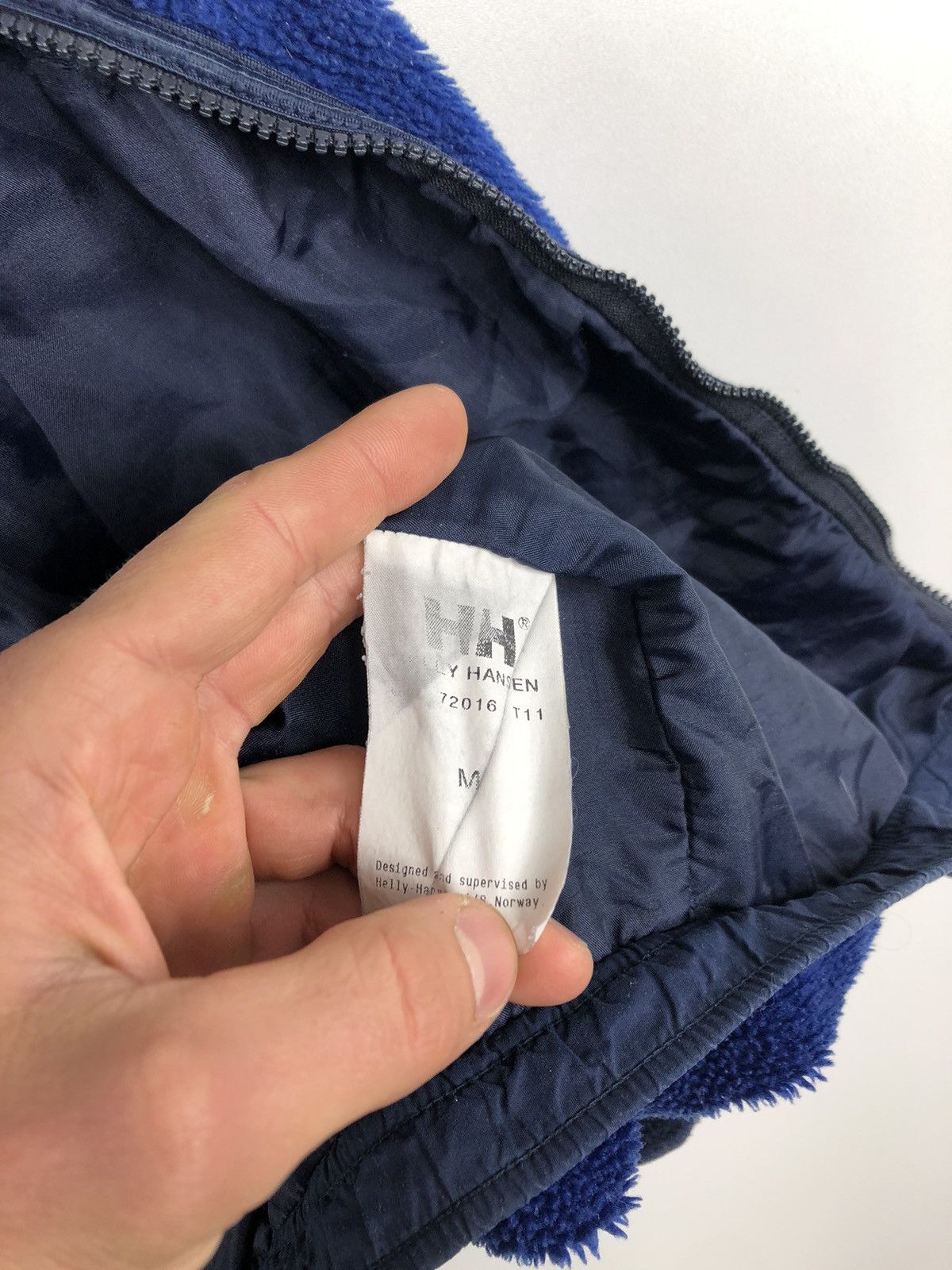Helly Hansen × Japanese Brand × Vintage Vintage Helly Hansen Fleece Jacket Blue Size M Size US M / EU 48-50 / 2 - 8 Thumbnail