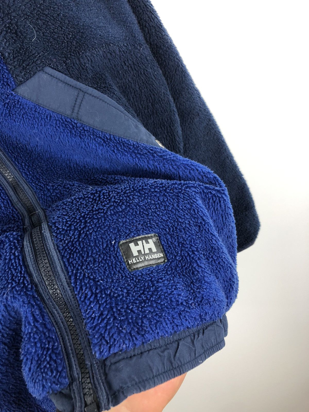 Helly Hansen × Japanese Brand × Vintage Vintage Helly Hansen Fleece Jacket Blue Size M Size US M / EU 48-50 / 2 - 6 Thumbnail