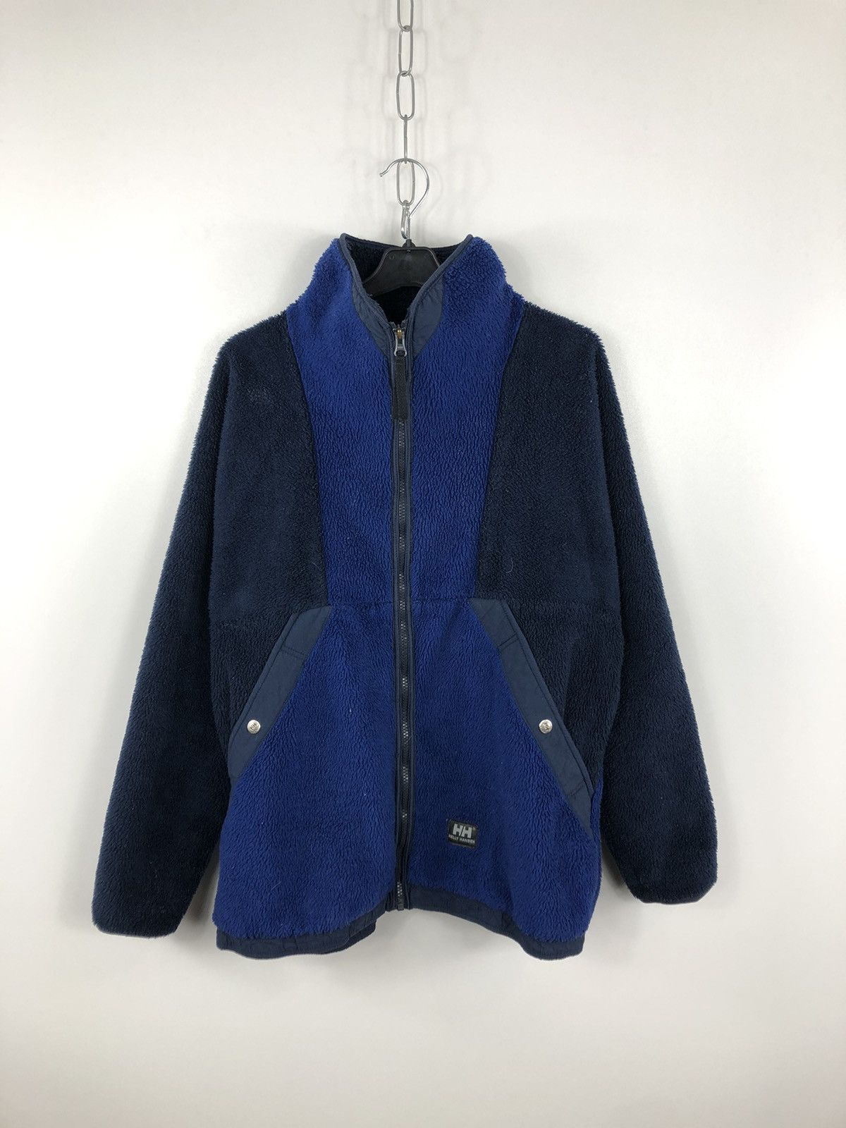 Helly Hansen × Japanese Brand × Vintage Vintage Helly Hansen Fleece Jacket Blue Size M Size US M / EU 48-50 / 2 - 1 Thumbnail