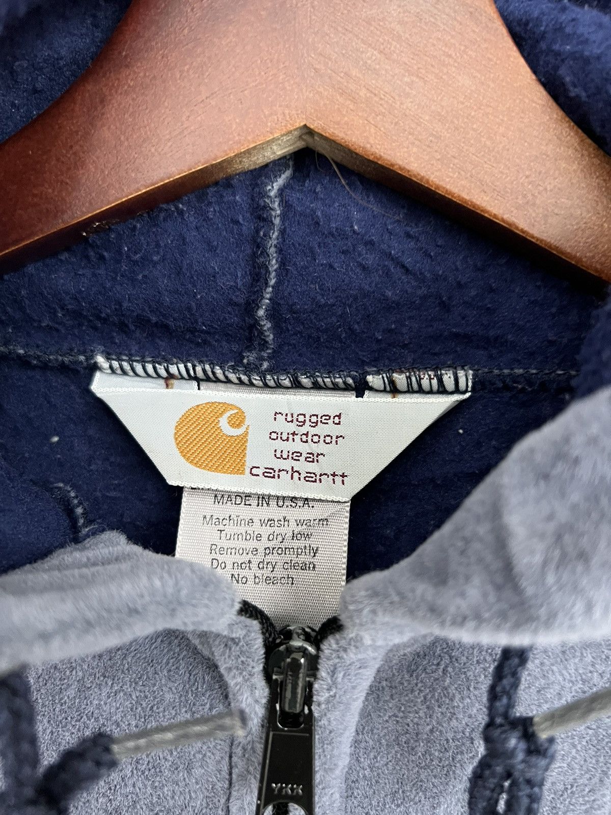 Carhartt × Vintage Rugged Outdoor Wear Carhartt Hoodies Size US L / EU 52-54 / 3 - 3 Thumbnail