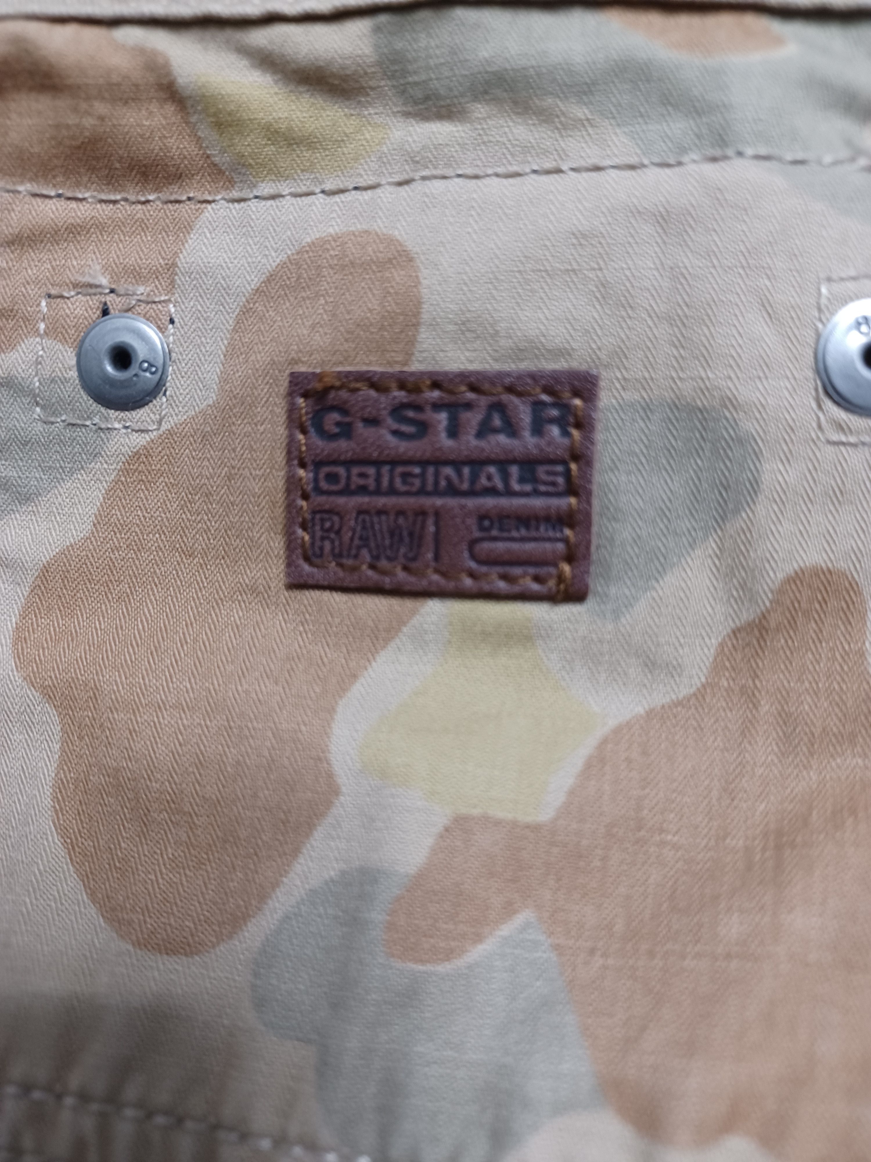 G-Star G star raw yellow camo multipocket cargo avant garde jacket Size US M / EU 48-50 / 2 - 7 Thumbnail