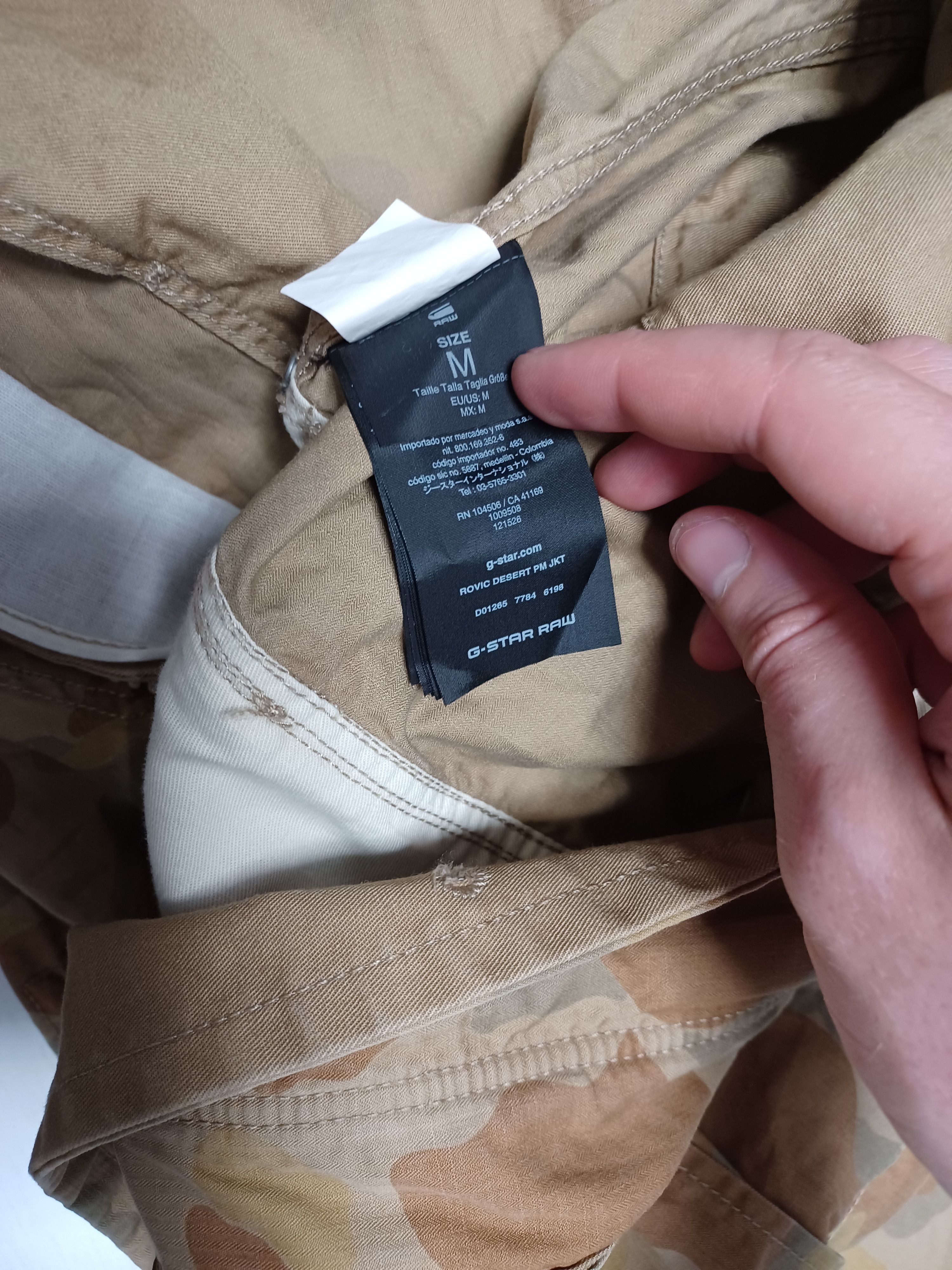 G-Star G star raw yellow camo multipocket cargo avant garde jacket Size US M / EU 48-50 / 2 - 8 Thumbnail