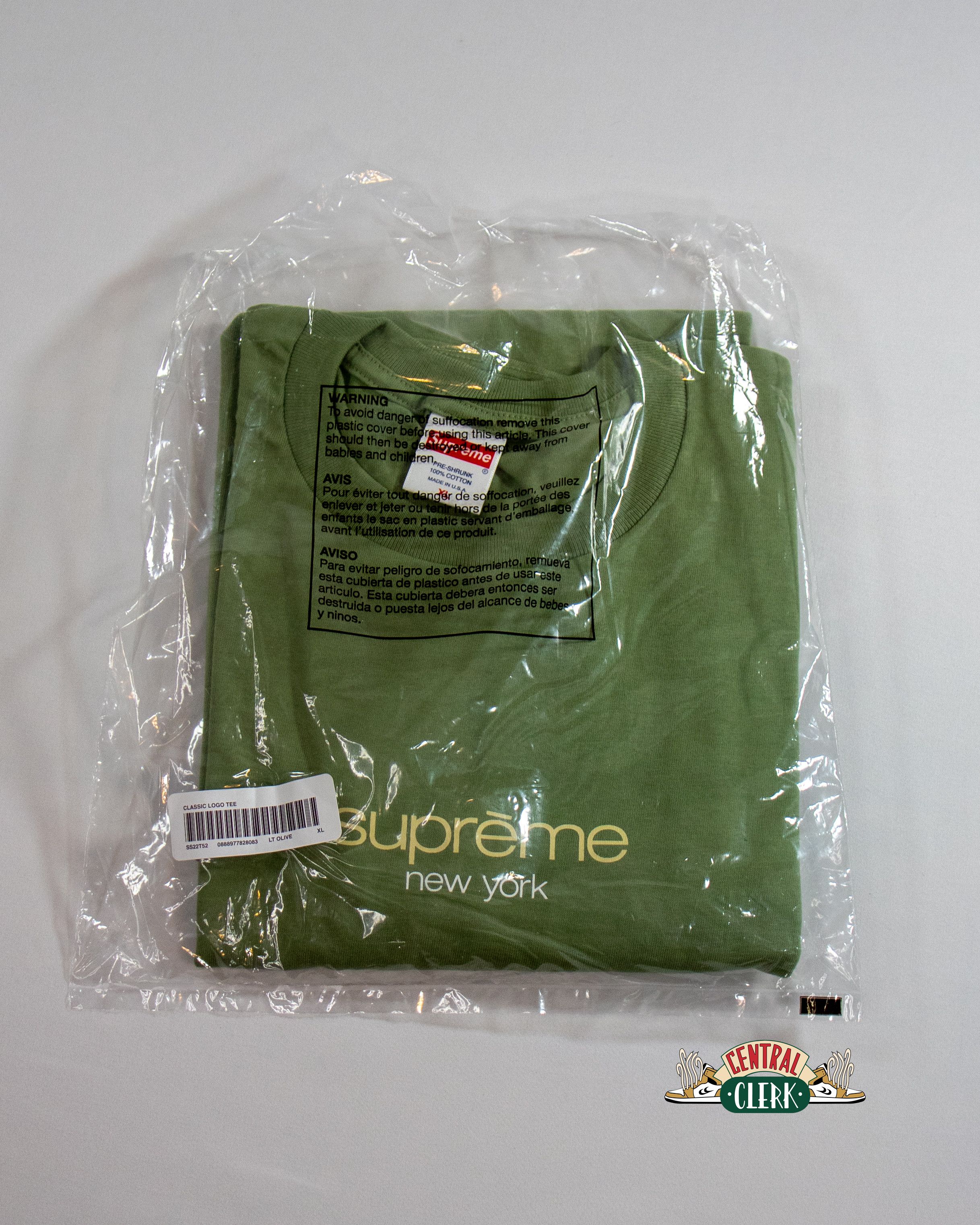 Supreme Classic Logo Tee Size US XL / EU 56 / 4 - 2 Thumbnail