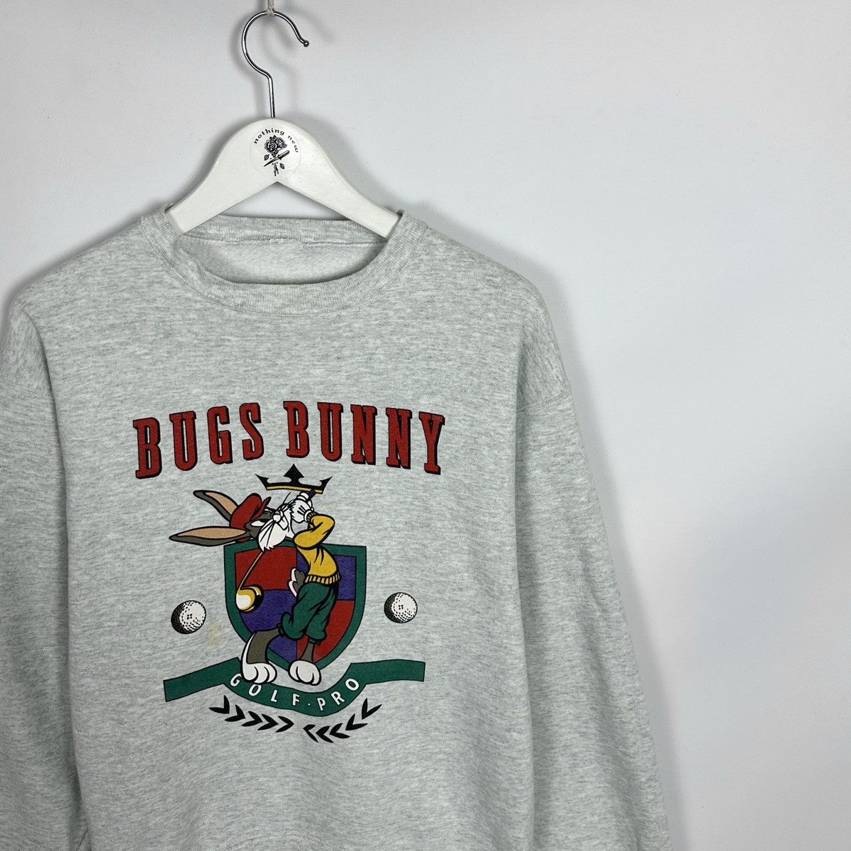 Vintage Vintage 90s Bugs Bunny Golf Cartoon Warner Bros sweatshirt Size US M / EU 48-50 / 2 - 2 Thumbnail