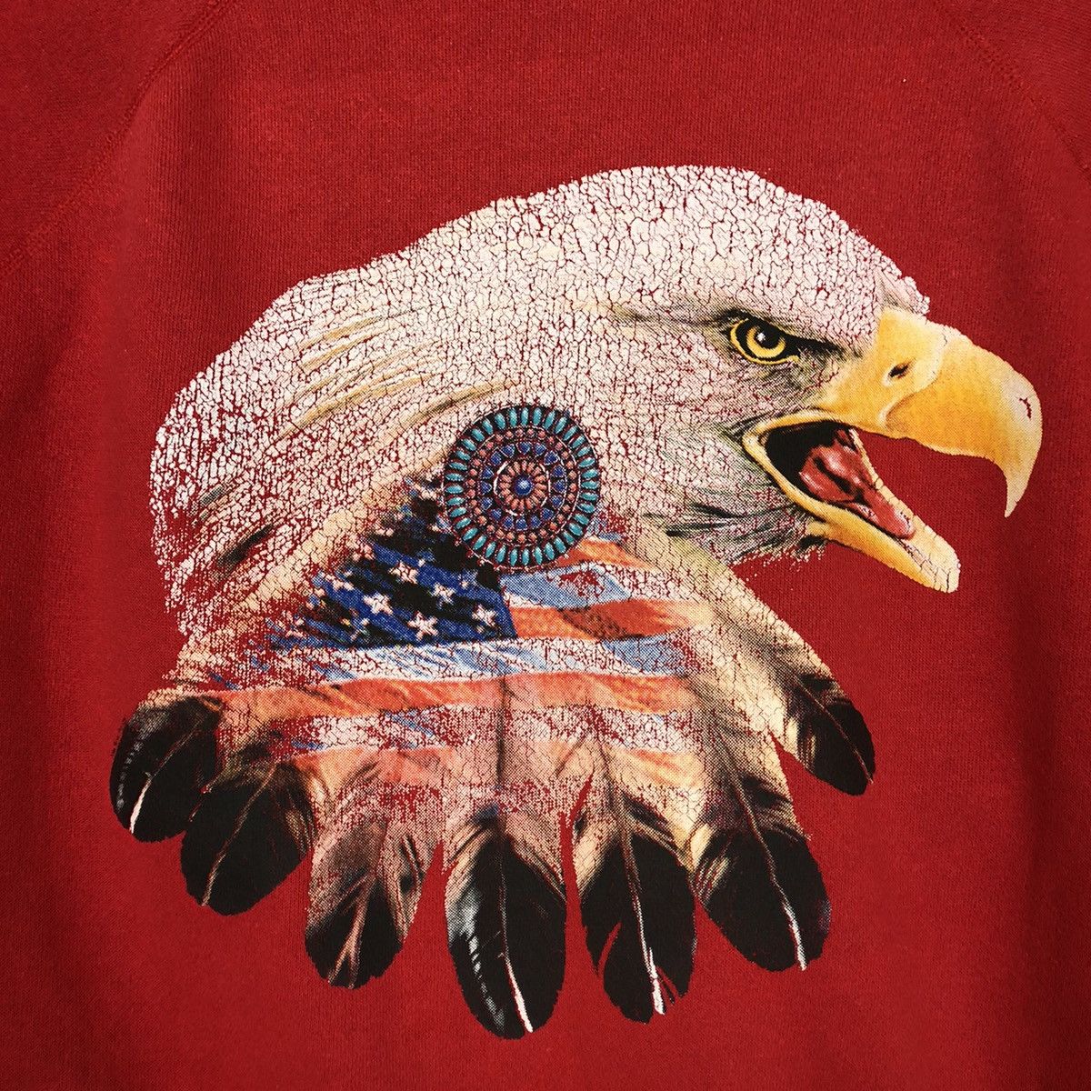 Vintage 1980’s Vintage Pannil American Eagle Boxy Sweatshirt Size US M / EU 48-50 / 2 - 3 Thumbnail