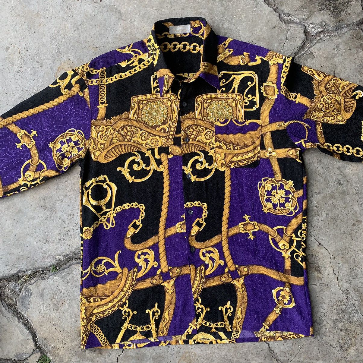 Japanese Brand Windy City shirt button up printed ovp vintage Size US M / EU 48-50 / 2 - 6 Thumbnail