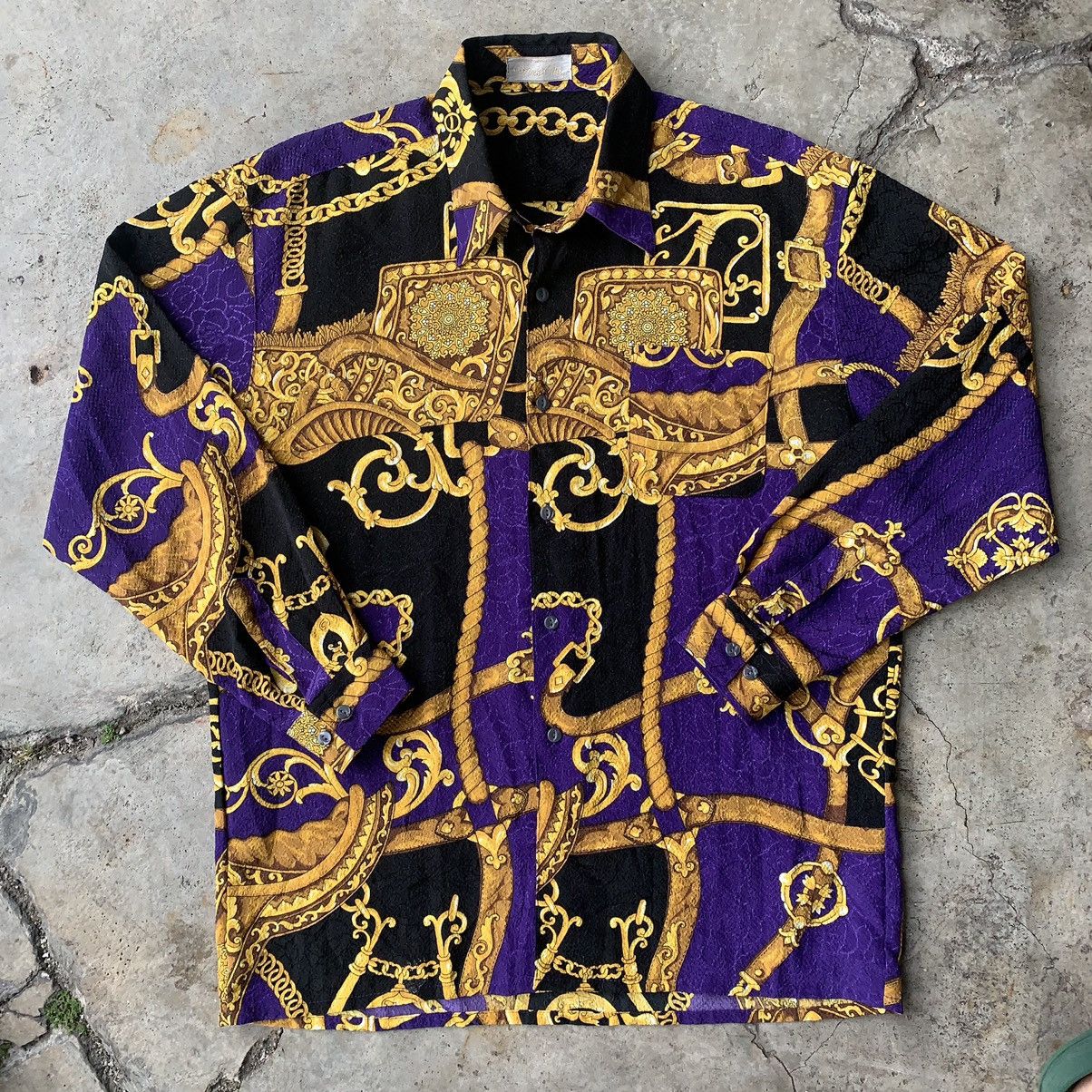 Japanese Brand Windy City shirt button up printed ovp vintage Size US M / EU 48-50 / 2 - 12 Thumbnail