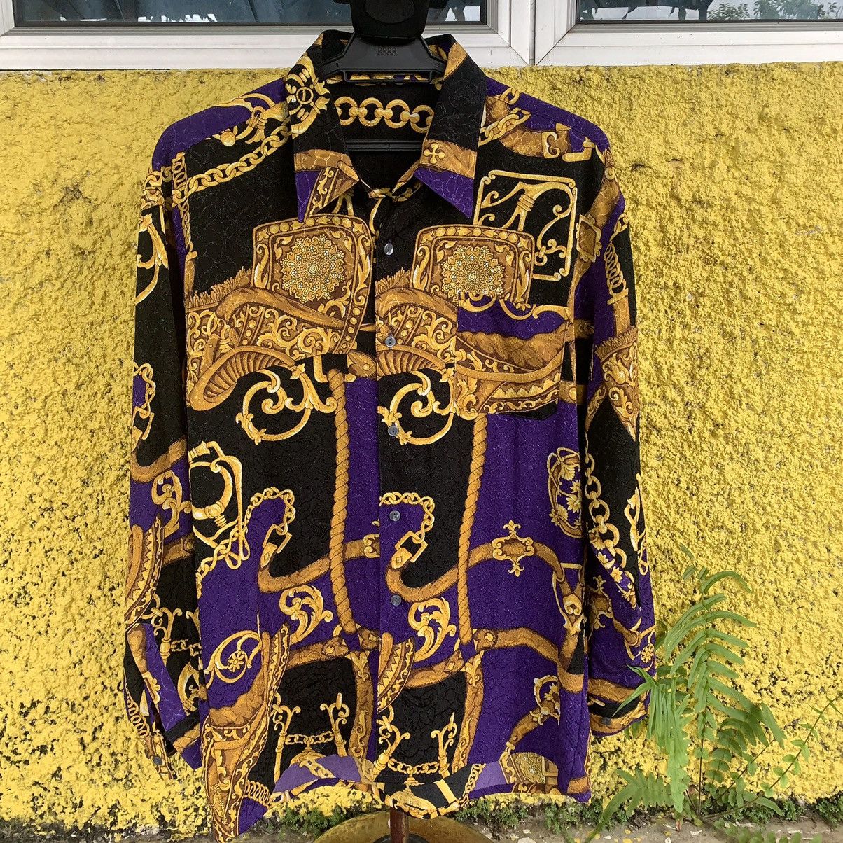 Japanese Brand Windy City shirt button up printed ovp vintage Size US M / EU 48-50 / 2 - 3 Thumbnail