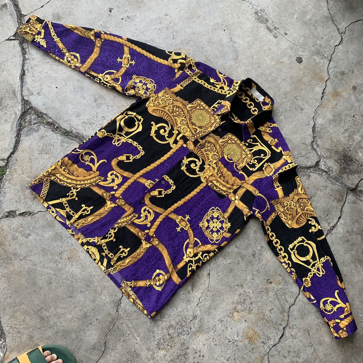 Japanese Brand Windy City shirt button up printed ovp vintage Size US M / EU 48-50 / 2 - 7 Thumbnail