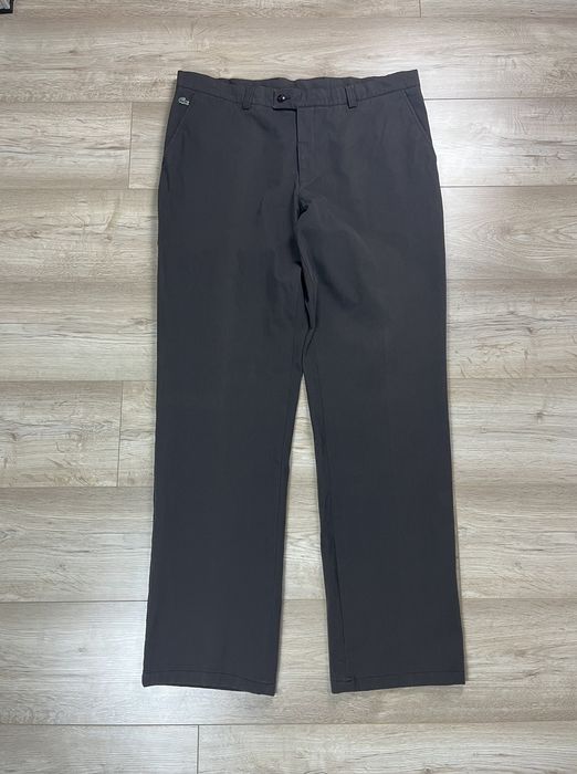 Vintage Old money LACOSTE Brown Elegant Chino Pants | Grailed