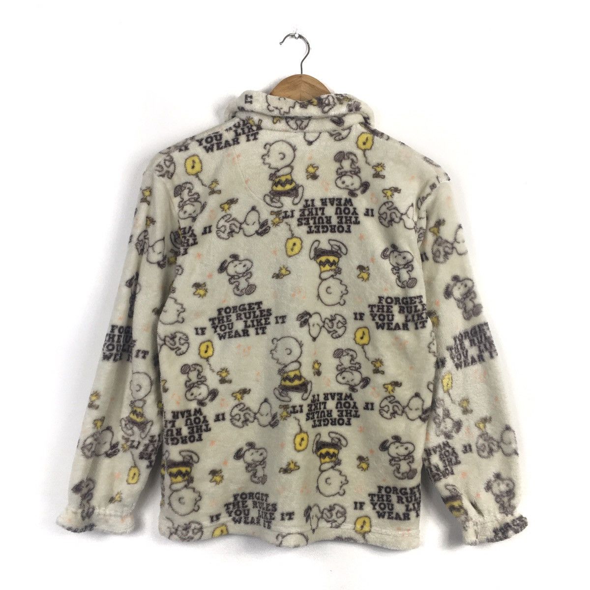 Peanuts Vintage Snoopy Fleece Sweater Size S / US 4 / IT 40 - 6 Thumbnail