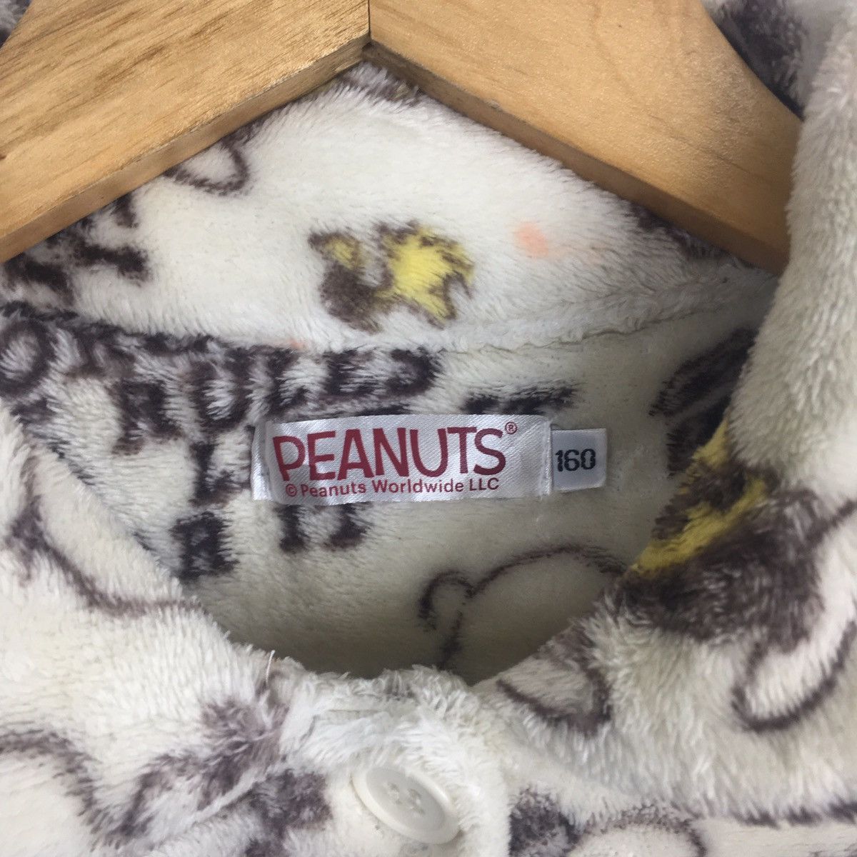 Peanuts Vintage Snoopy Fleece Sweater Size S / US 4 / IT 40 - 4 Thumbnail