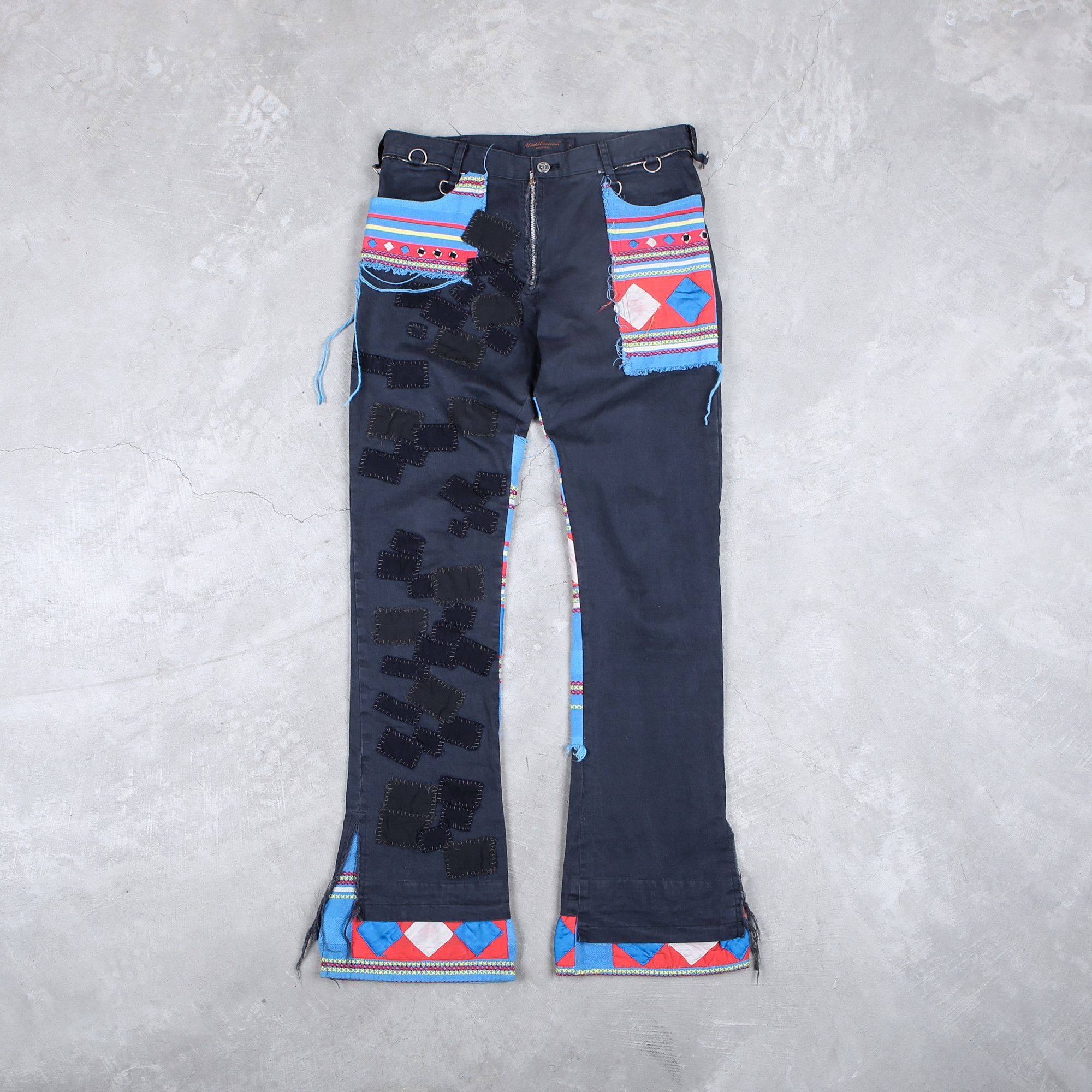 超希少UNDERCOVER　scab パッチワークパンツ Yahoo!オークション - アンダーカバー UNDERCOVER SCAB パッチ