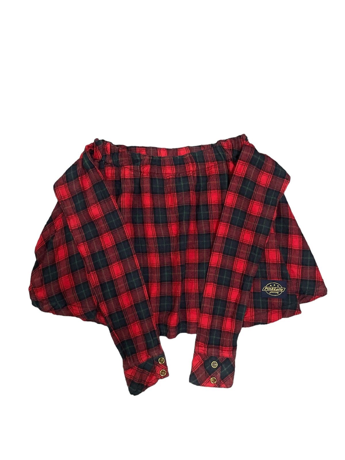 Japanese Brand Japanese Mini Skirt Punk Inspired Red Tartan Streetstyle Size 26" / US 2 / IT 38 - 1 Thumbnail