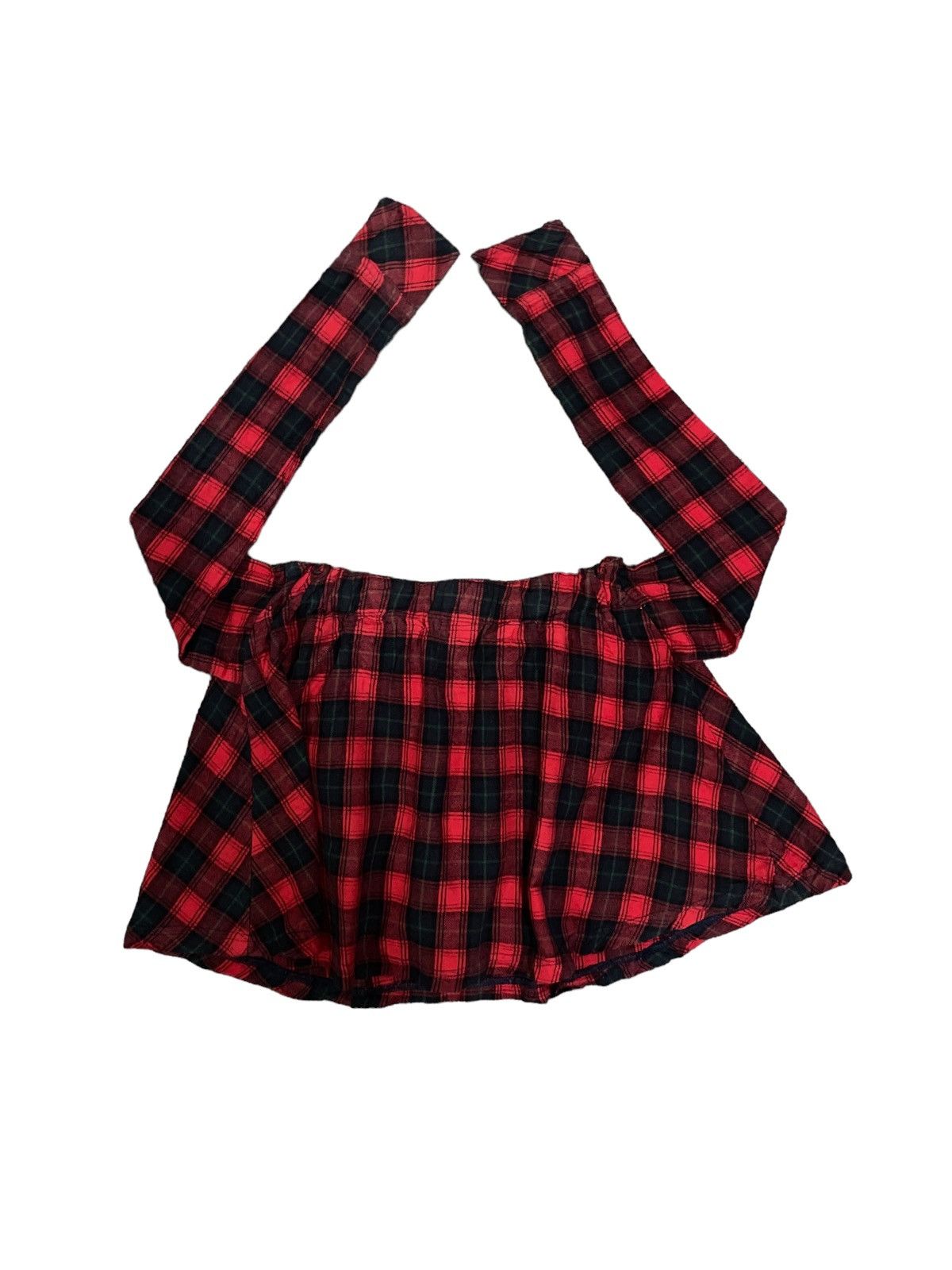 Japanese Brand Japanese Mini Skirt Punk Inspired Red Tartan Streetstyle Size 26" / US 2 / IT 38 - 6 Thumbnail