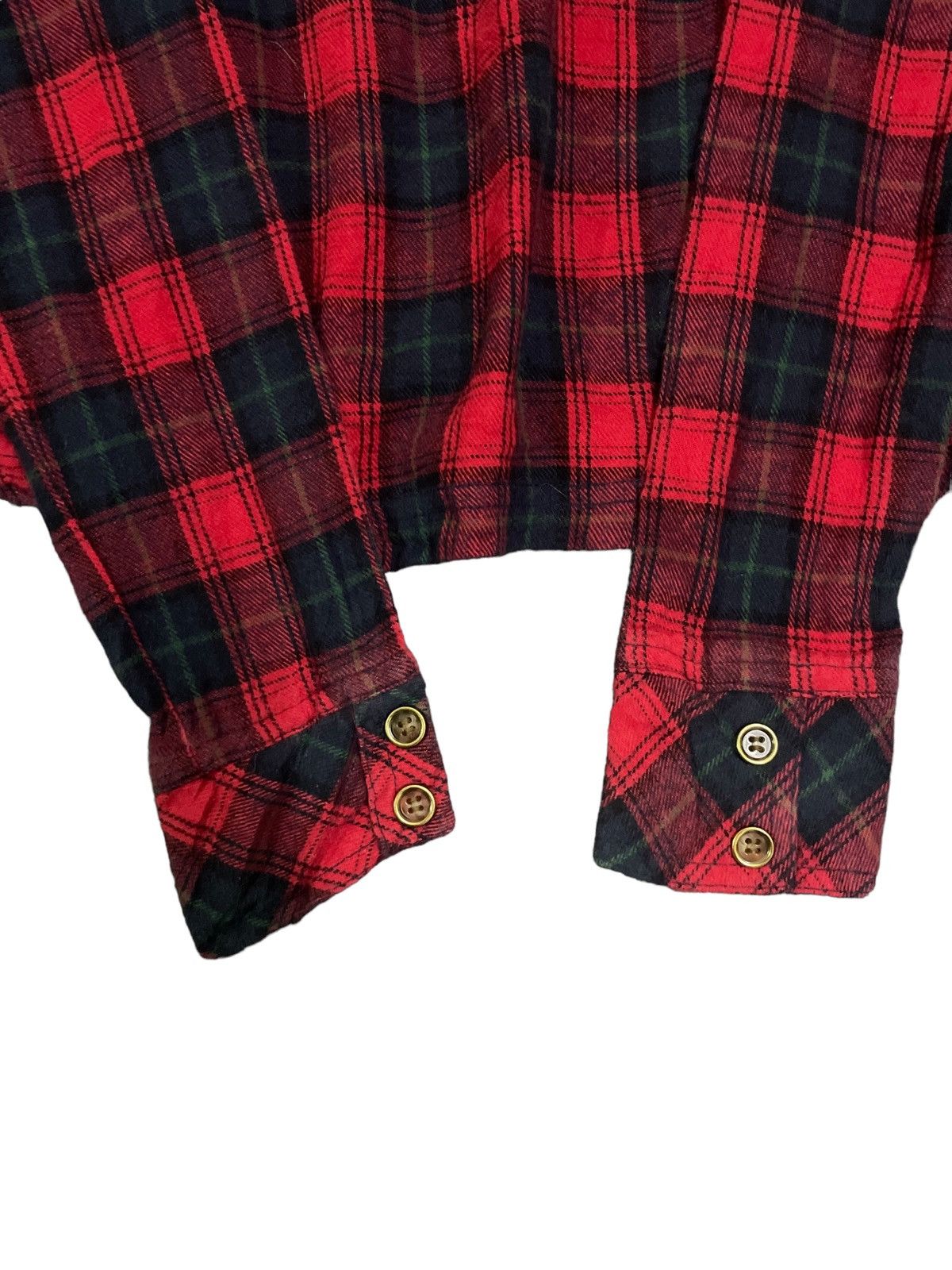 Japanese Brand Japanese Mini Skirt Punk Inspired Red Tartan Streetstyle Size 26" / US 2 / IT 38 - 4 Thumbnail