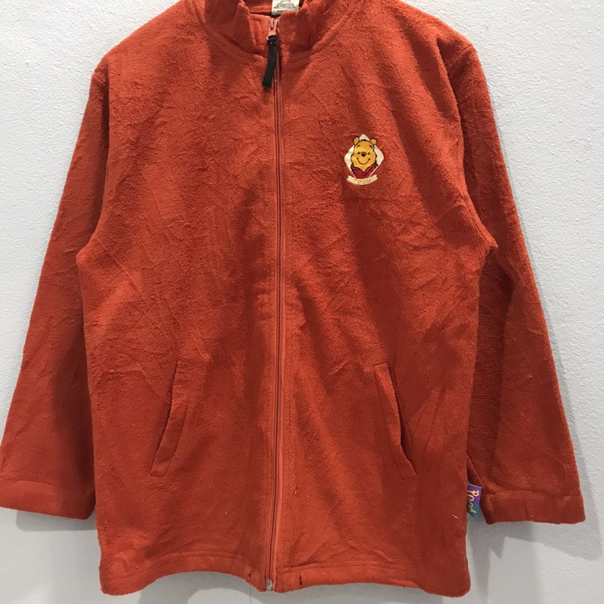 Disney Winnie the pooh wool fleece jacket embroidered string fits Size US M / EU 48-50 / 2 - 3 Thumbnail