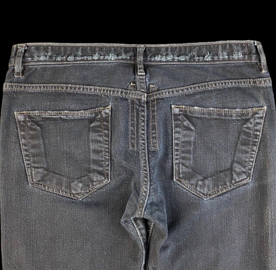 Rick Owens Black Dyed - Denim Pants - DS5304/STB Size US 32 / EU 48 - 6 Thumbnail