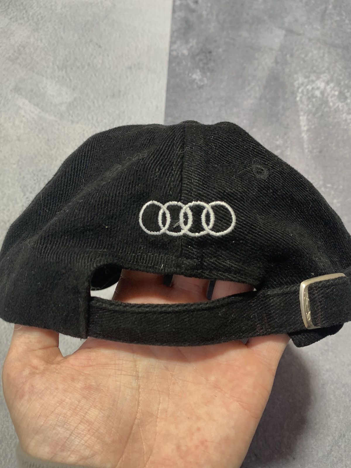 Audi Vintage Y2K Quattro 25 Audi cap streetwear big logo style Size ONE SIZE - 2 Thumbnail
