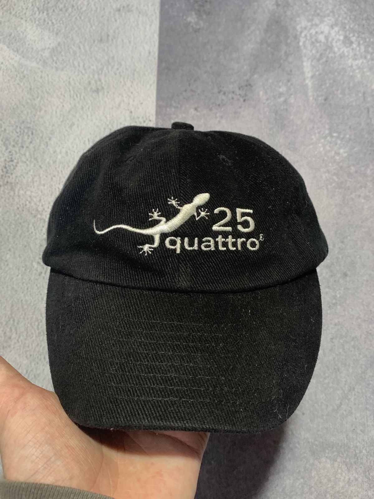 Audi Vintage Y2K Quattro 25 Audi cap streetwear big logo style Size ONE SIZE - 1 Thumbnail