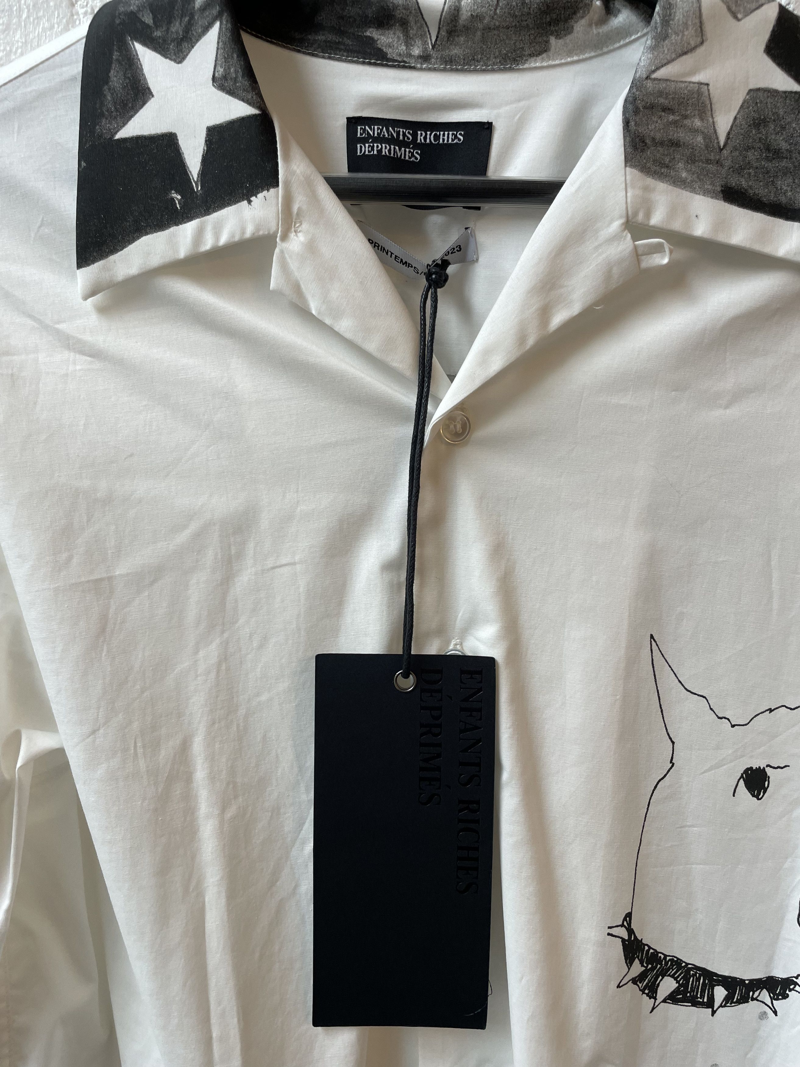 Enfants Riches Deprimes ERD HAND DRAWN MOTIF SHIRT Size US XL / EU 56 / 4 - 4 Thumbnail
