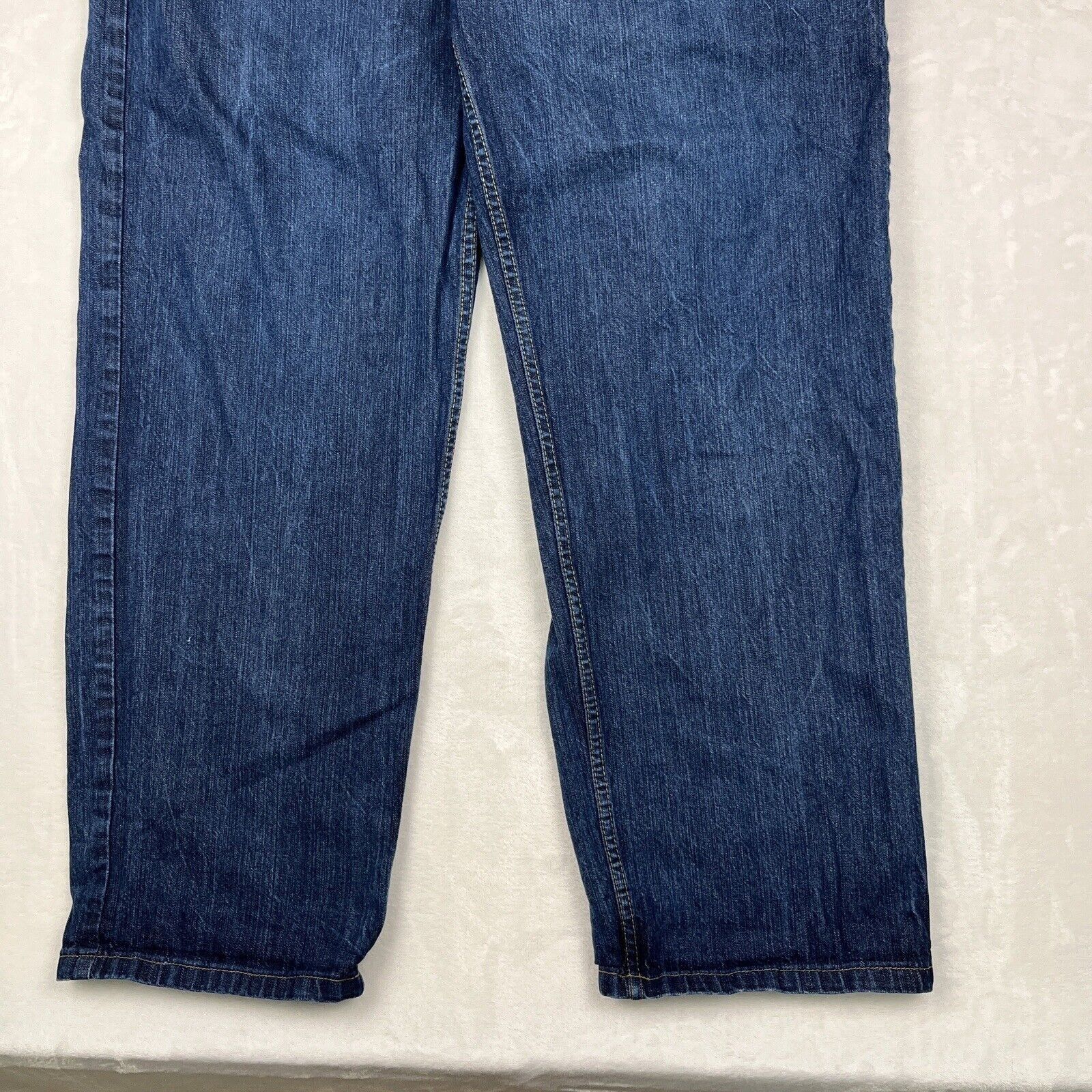 Vintage Vtg Y2K Akcess Baggy Jeans 42x31.5 Embroidered Skate Grunge Size US 42 / EU 58 - 20 Thumbnail