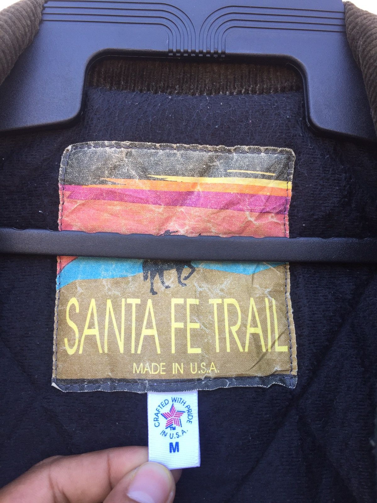 Vintage Vintage Santa Fe Trail Heavyweight Colourful Jacket Size US M / EU 48-50 / 2 - 6 Thumbnail