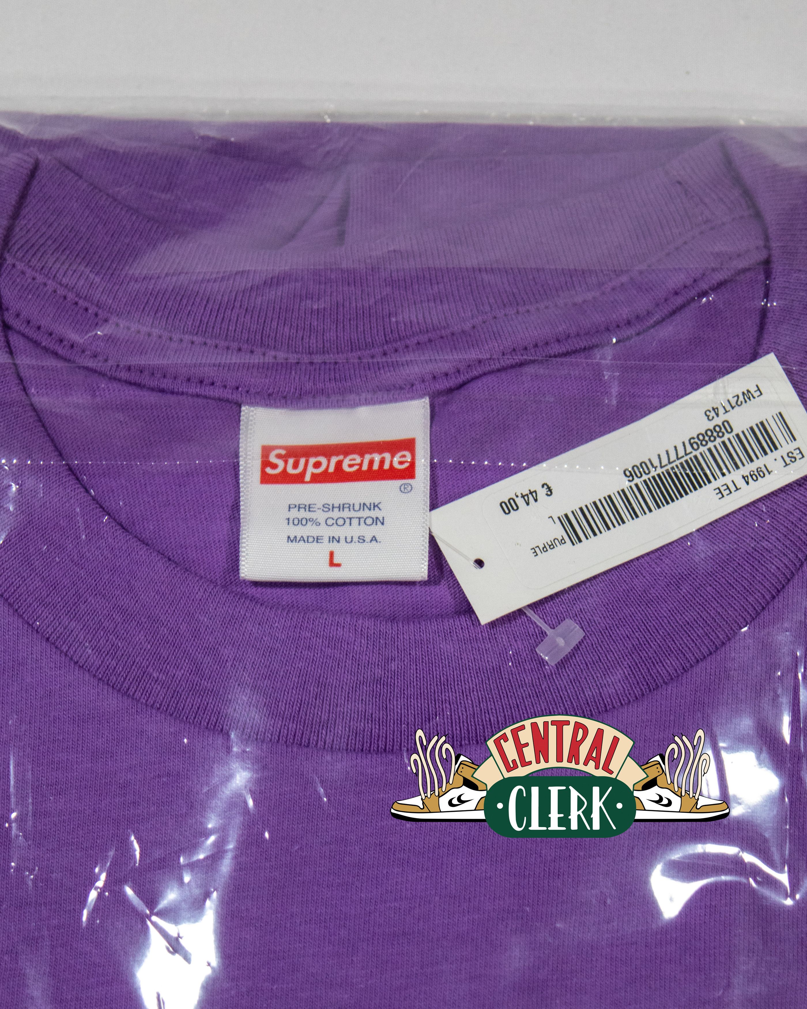 Supreme Est. 1994 Tee Size US L / EU 52-54 / 3 - 3 Thumbnail