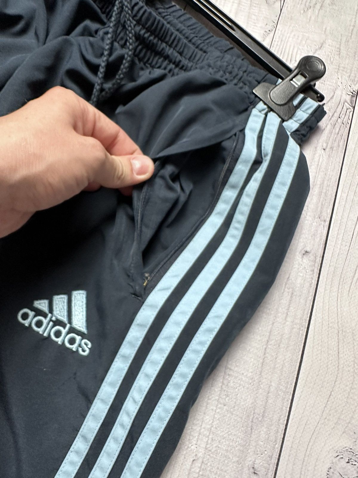Vintage Vintage adidas Real Madrid soccer joggers pants size L Size US 34 / EU 50 - 9 Thumbnail
