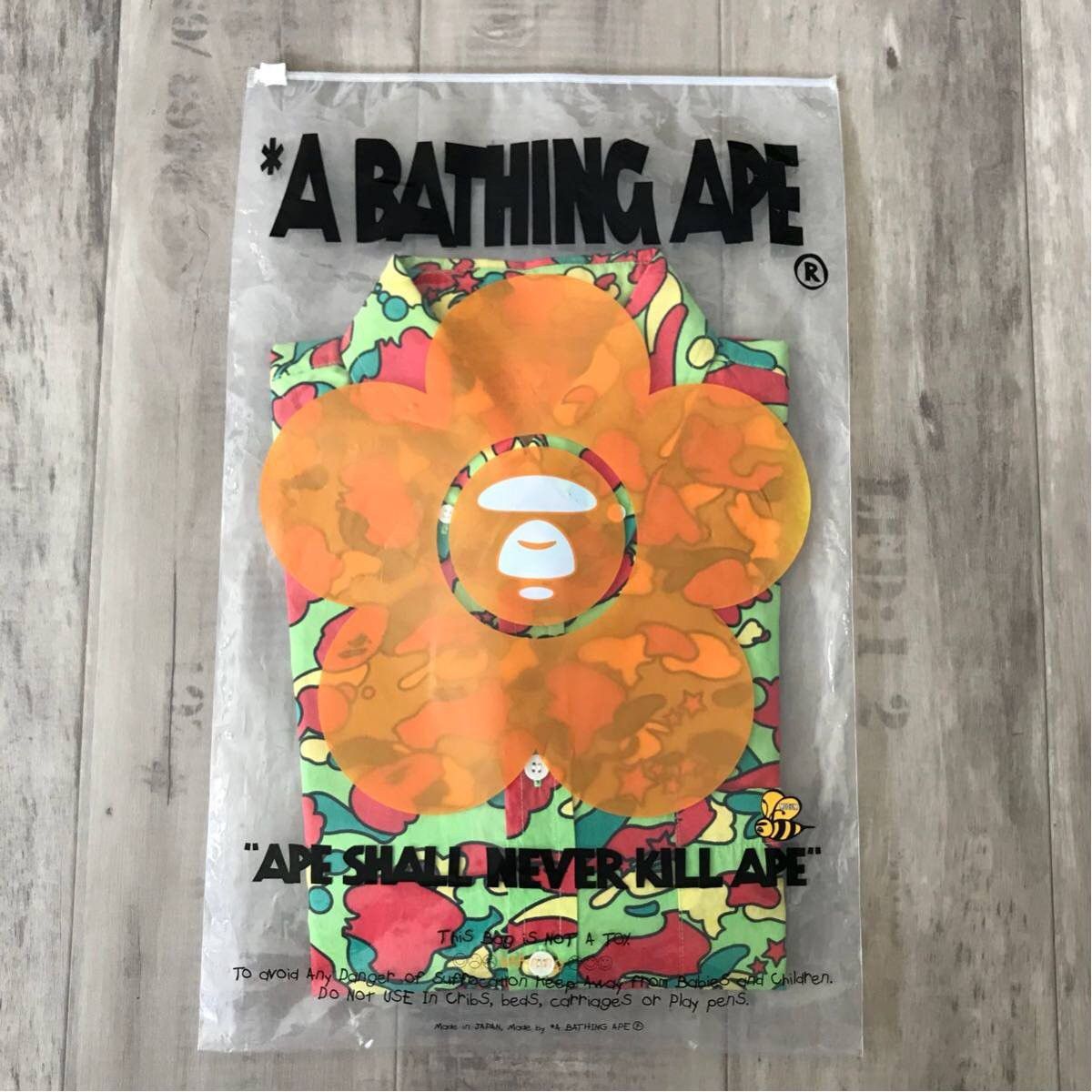 Bape BAPE psyche camo long sleeve shirt Size US M / EU 48-50 / 2 - 10 Thumbnail