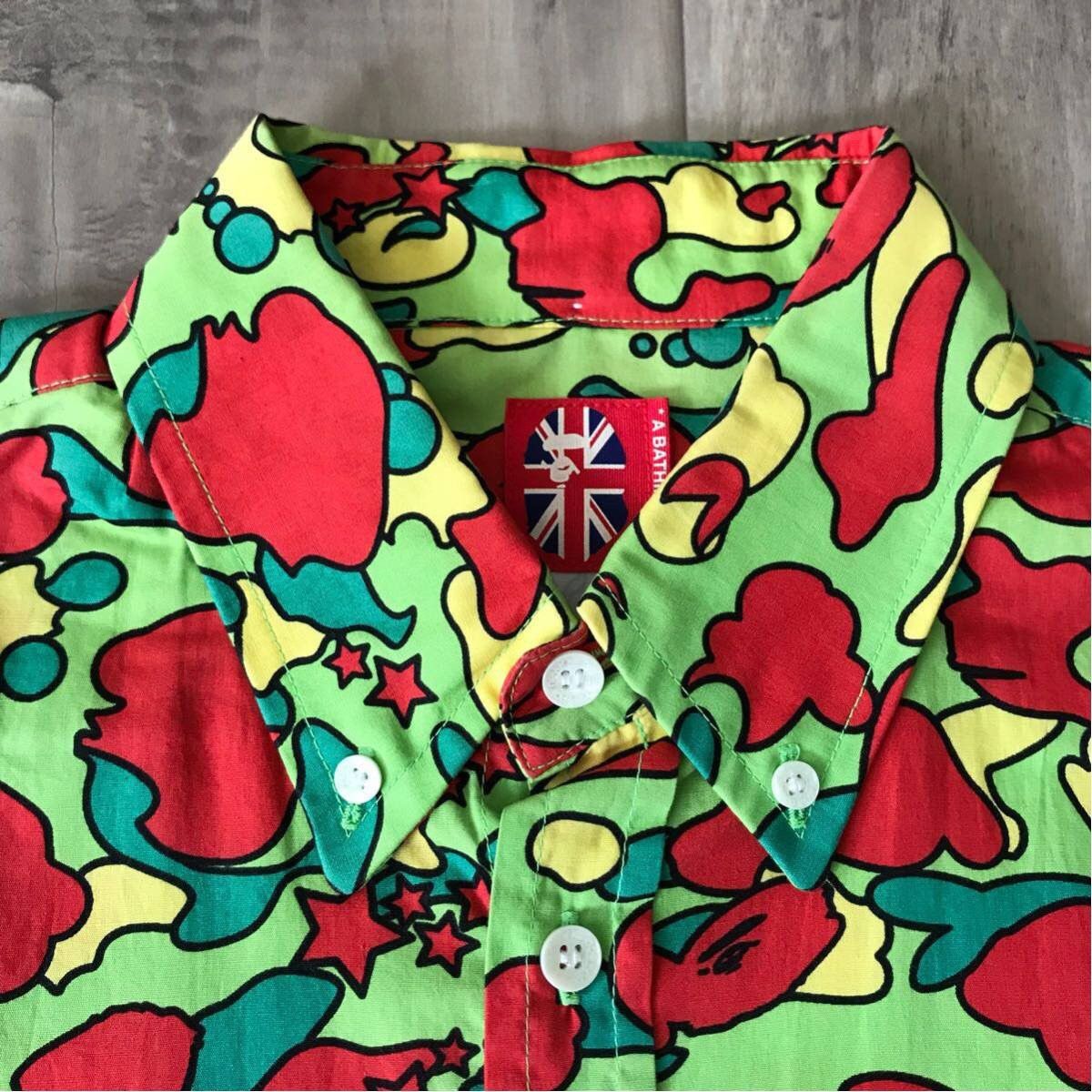 Bape BAPE psyche camo long sleeve shirt Size US M / EU 48-50 / 2 - 2 Thumbnail