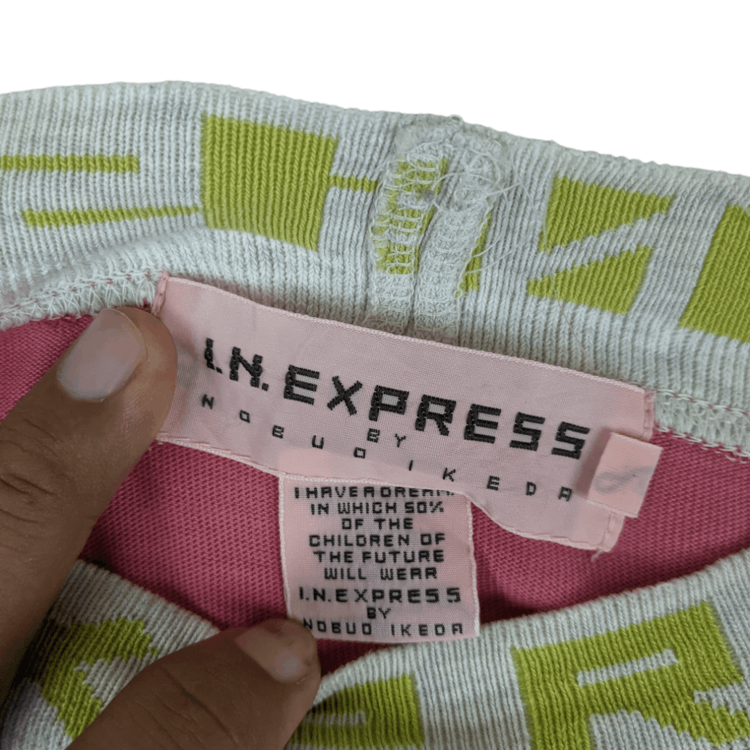 Japanese Brand Japan IN EXPRESS Nobou Express Graphic Long Sleeve T-Shirt Size L / US 10 / IT 46 - 8 Thumbnail