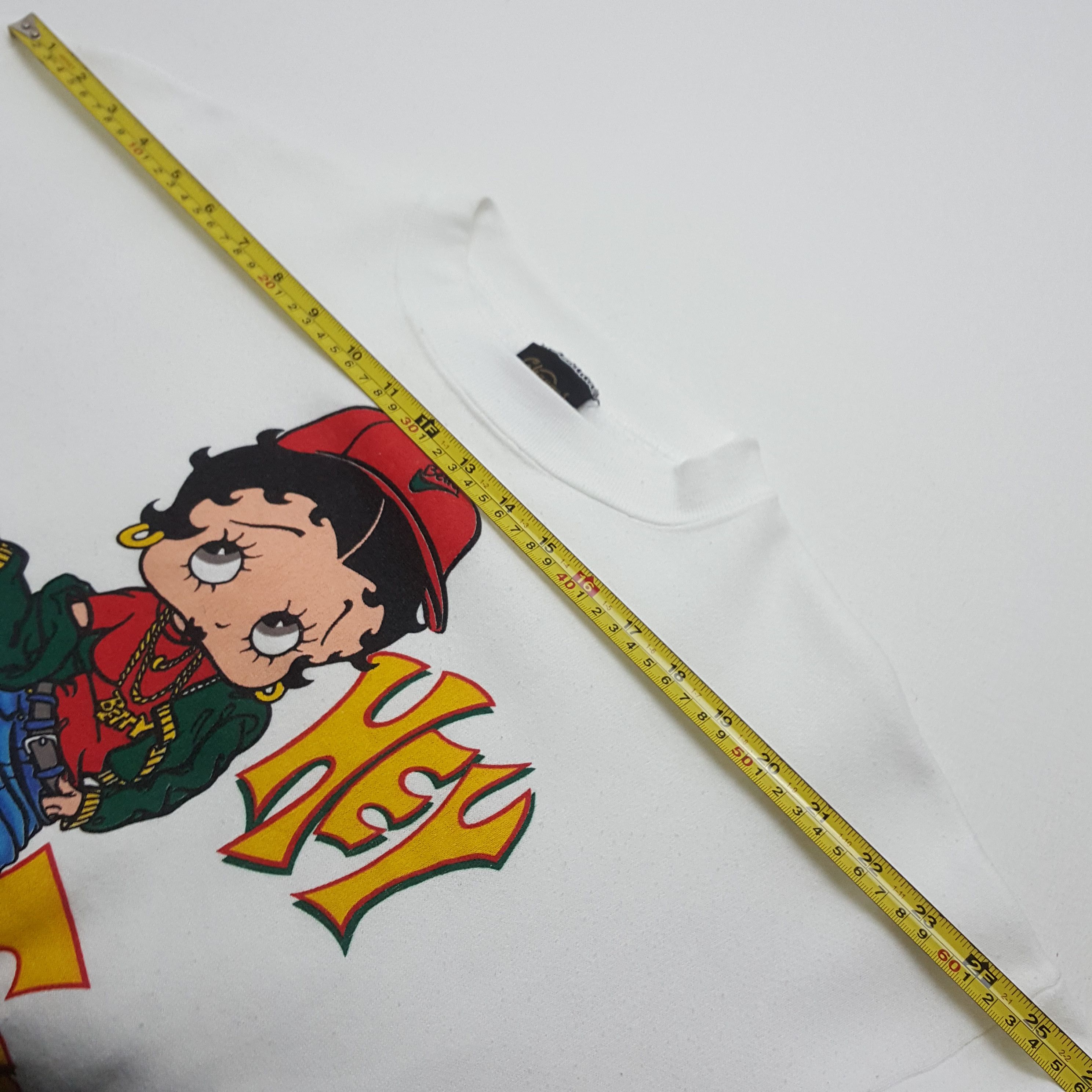 Vintage Vintage BETTY BOOP Hip Hop Streetwear Style Sweatshirt Size US L / EU 52-54 / 3 - 9 Thumbnail