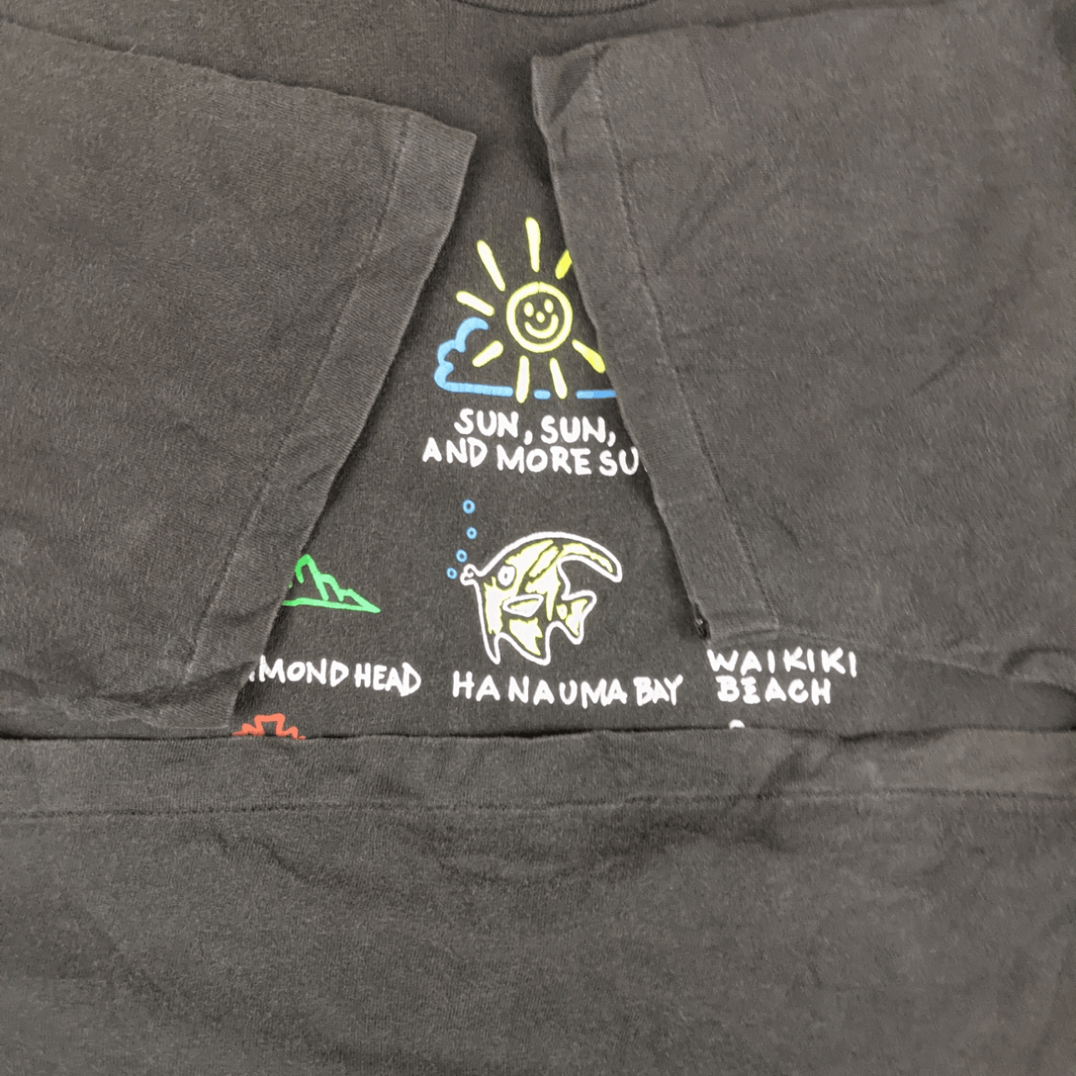 Hanes Vintage 90's HANES Hawaii Aloha Single Stitches T-Shirt Size US M / EU 48-50 / 2 - 7 Thumbnail