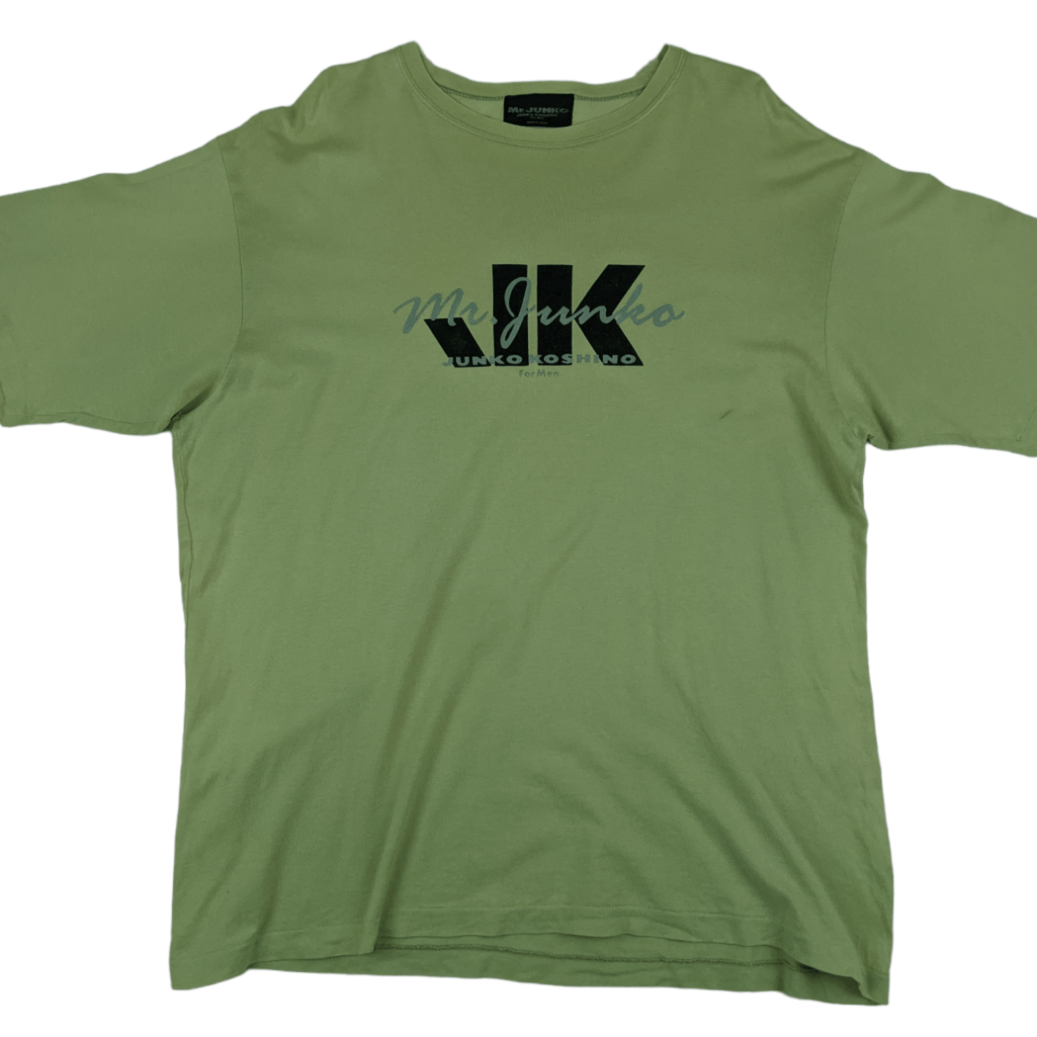 Japanese Brand Vintage 90's MR JUNKO Junko Koshino Single Stitches T-Shirt Size US L / EU 52-54 / 3 - 2 Thumbnail