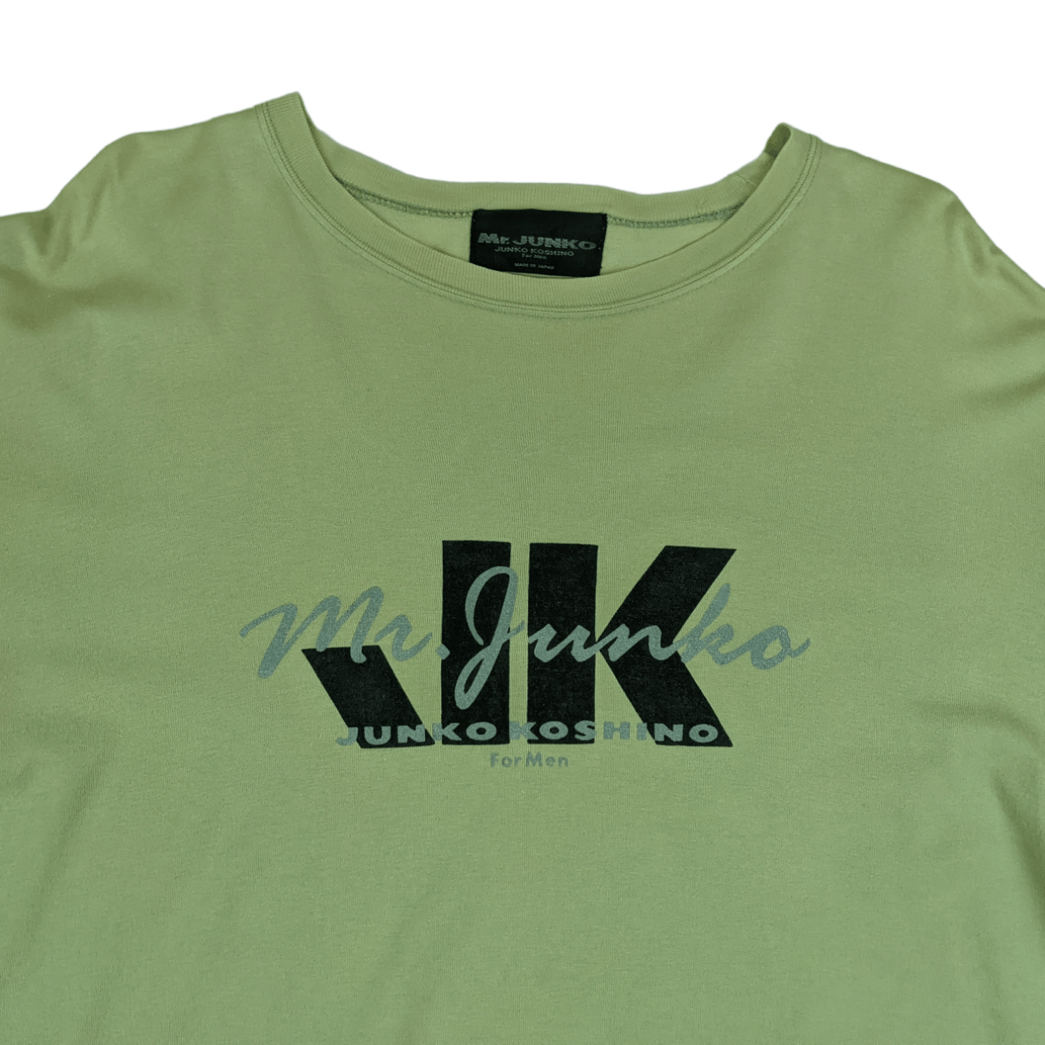 Japanese Brand Vintage 90's MR JUNKO Junko Koshino Single Stitches T-Shirt Size US L / EU 52-54 / 3 - 4 Thumbnail
