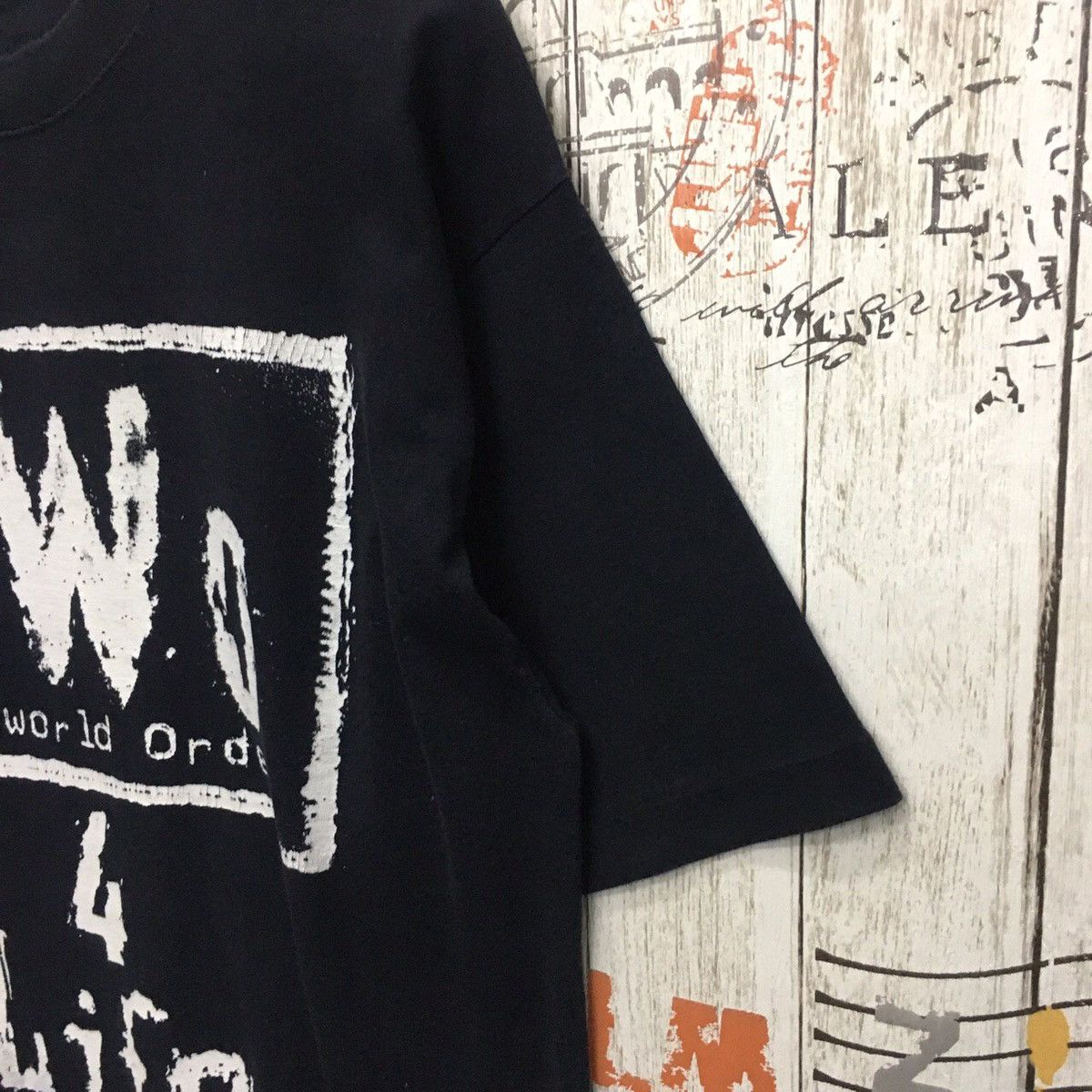 Vintage × WWE × WWF *‼️Rare NEW WORLD ORDER wresting Tees tshirt Size US L / EU 52-54 / 3 - 7 Thumbnail