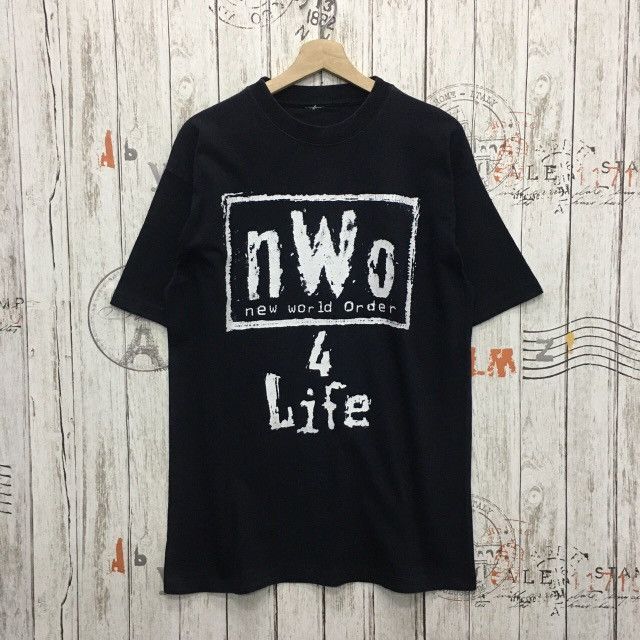 Vintage × WWE × WWF *‼️Rare NEW WORLD ORDER wresting Tees tshirt Size US L / EU 52-54 / 3 - 1 Thumbnail