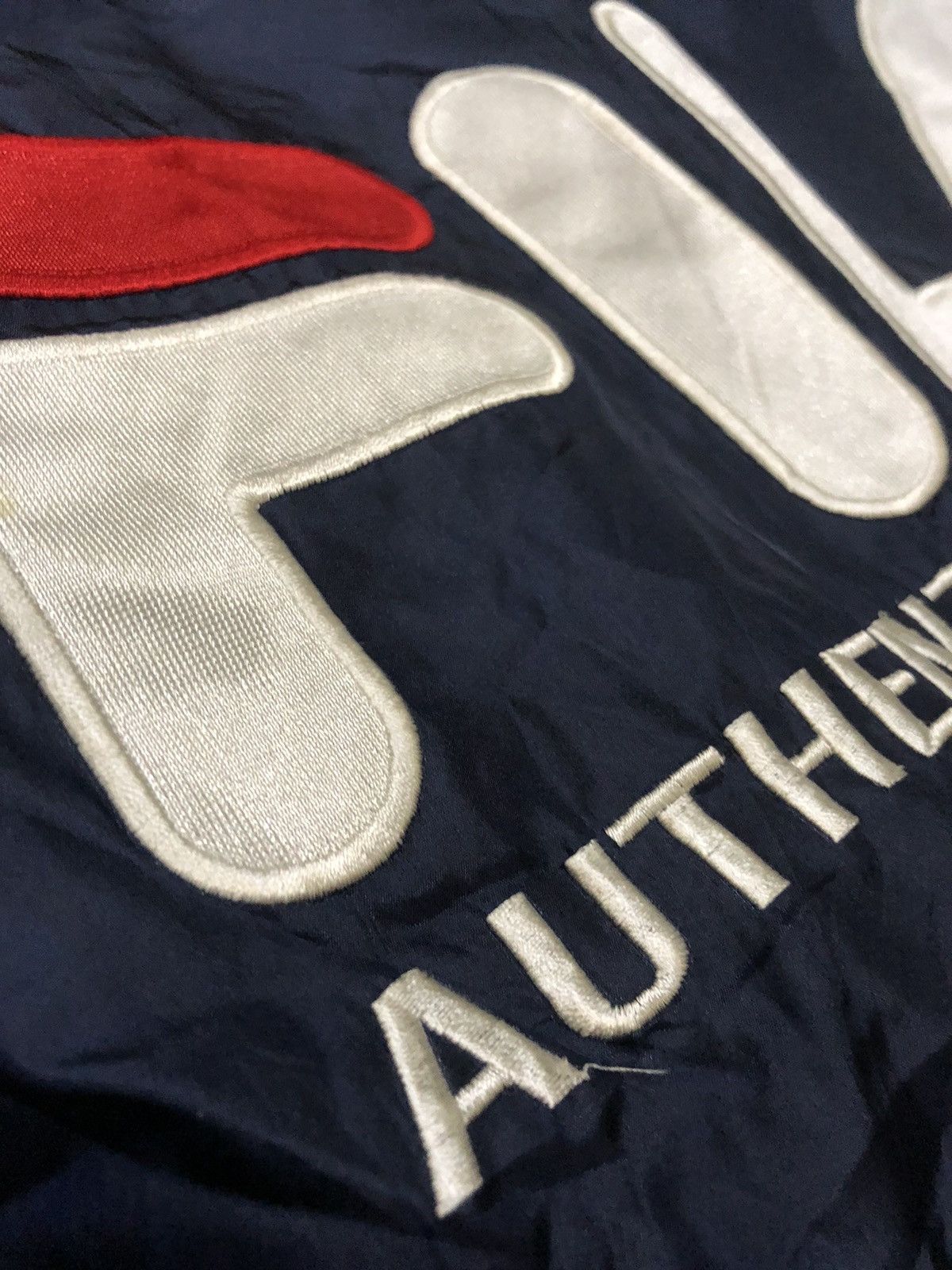Fila × Vintage FILA Long light jacket with big Embroidery Logo Size US XL / EU 56 / 4 - 4 Thumbnail