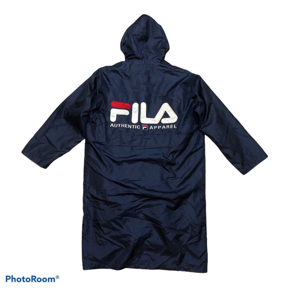 Fila × Vintage FILA Long light jacket with big Embroidery Logo Size US XL / EU 56 / 4 - 2 Thumbnail