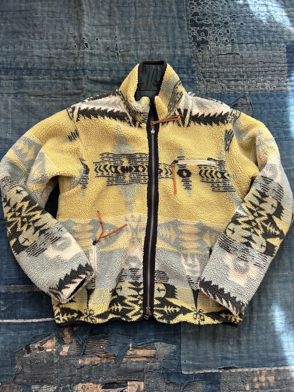 Kapital kapital Boa fleece reversible blouson L Size US L / EU 52-54 / 3 - 1 Thumbnail