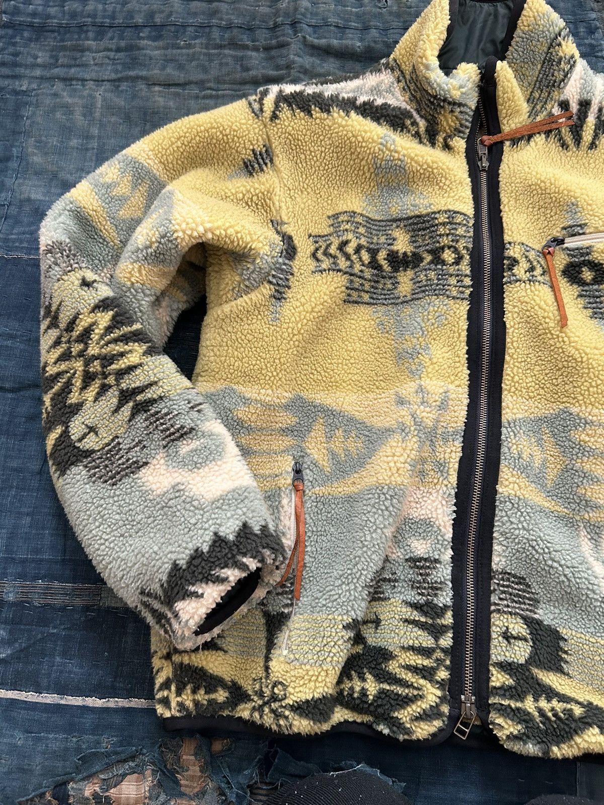 Kapital kapital Boa fleece reversible blouson L Size US L / EU 52-54 / 3 - 6 Thumbnail