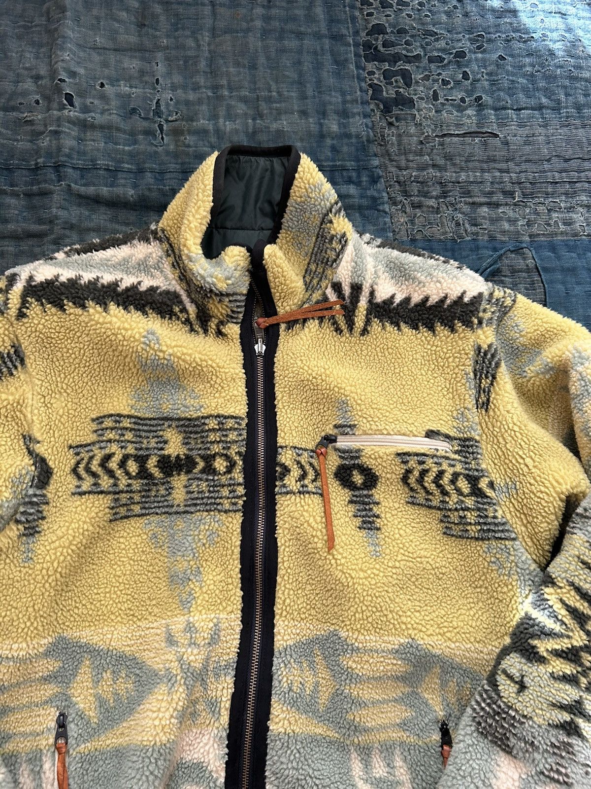 Kapital kapital Boa fleece reversible blouson L Size US L / EU 52-54 / 3 - 5 Thumbnail