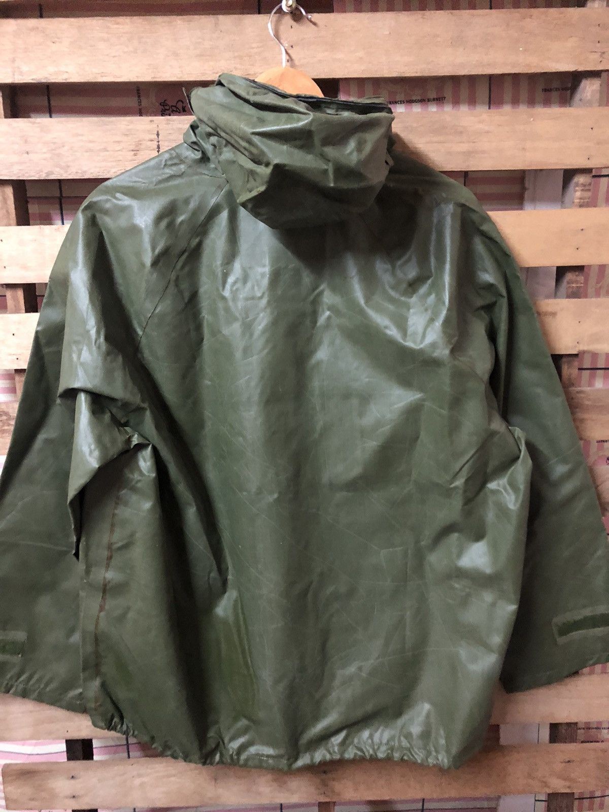 Vintage Vintage Parka Wet Weather Army Issue Waterproof Jacket Size US M / EU 48-50 / 2 - 2 Thumbnail